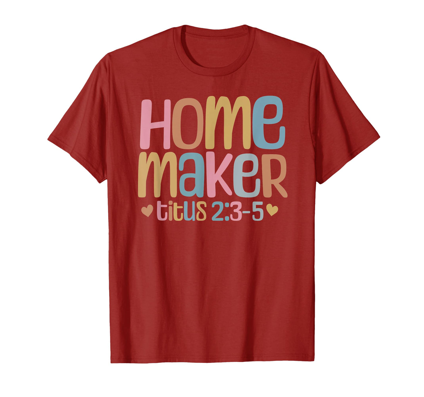 Retro Homemaker Christian Wife Vintage SAHM Stay At Home Mom T-Shirt