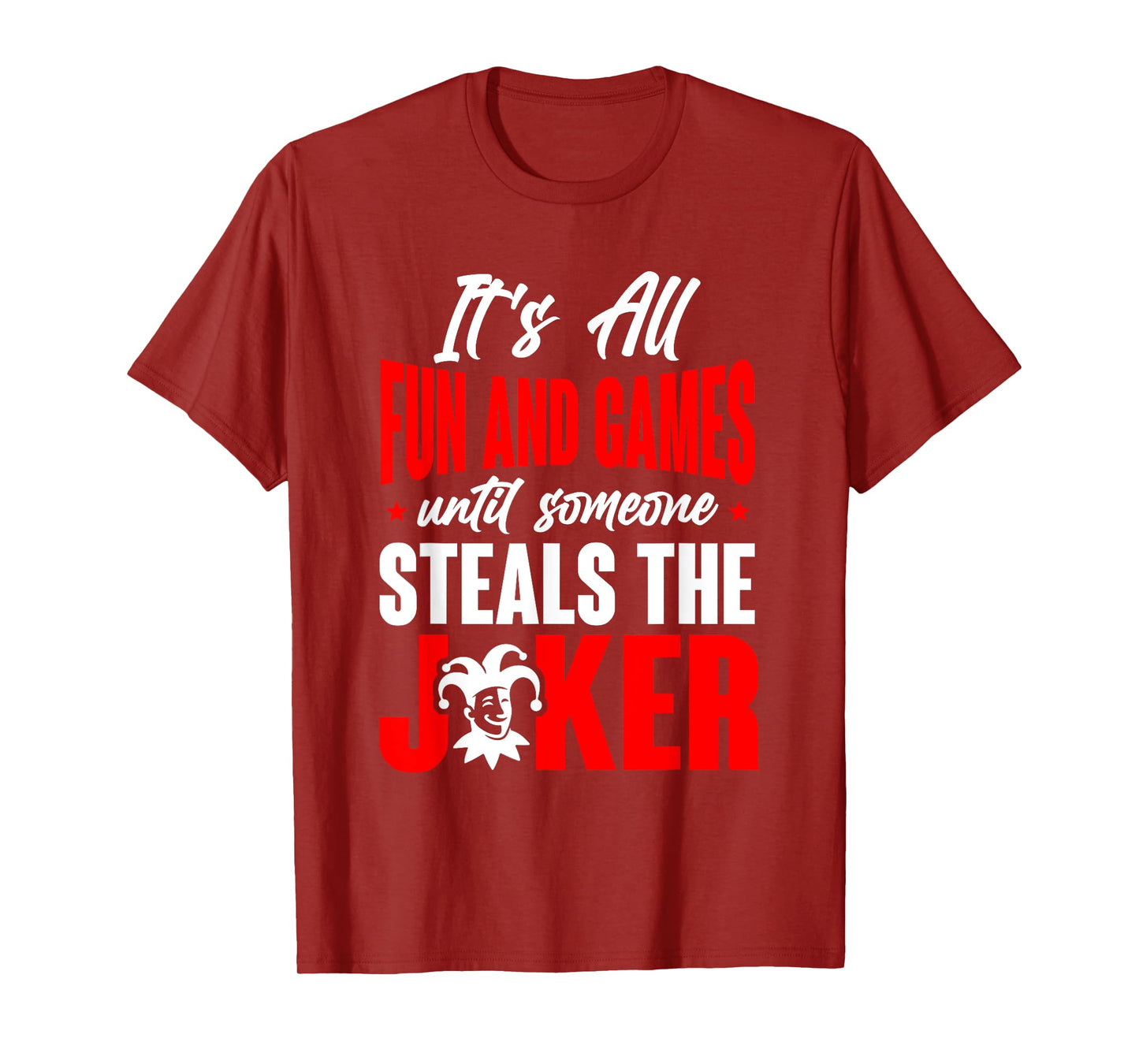 Stealing The Joker Rummikub Game Night Quote Tile Players T-Shirt