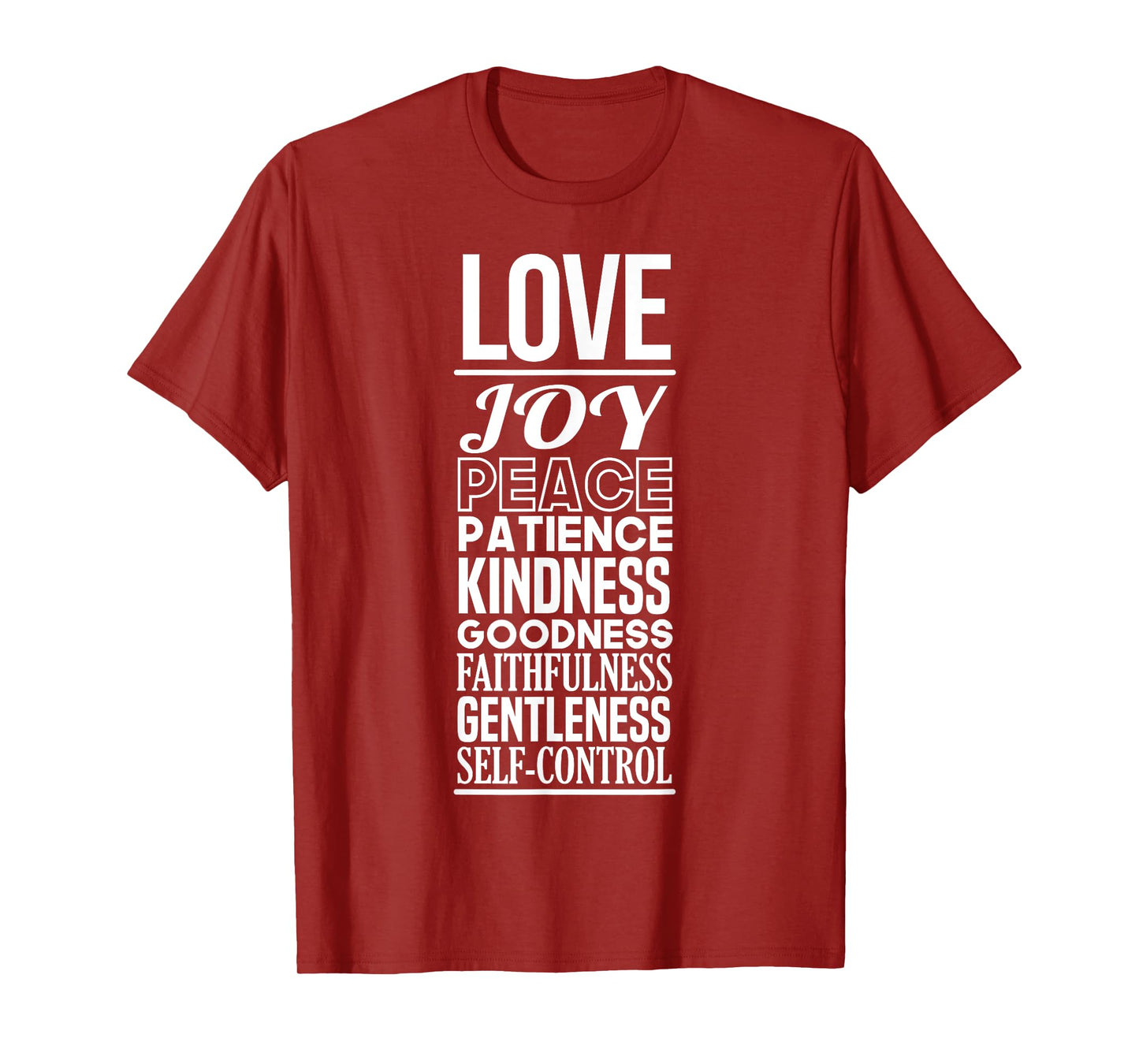 Fruit of the Spirit | Christian Positivity Encouraging T-Shirt