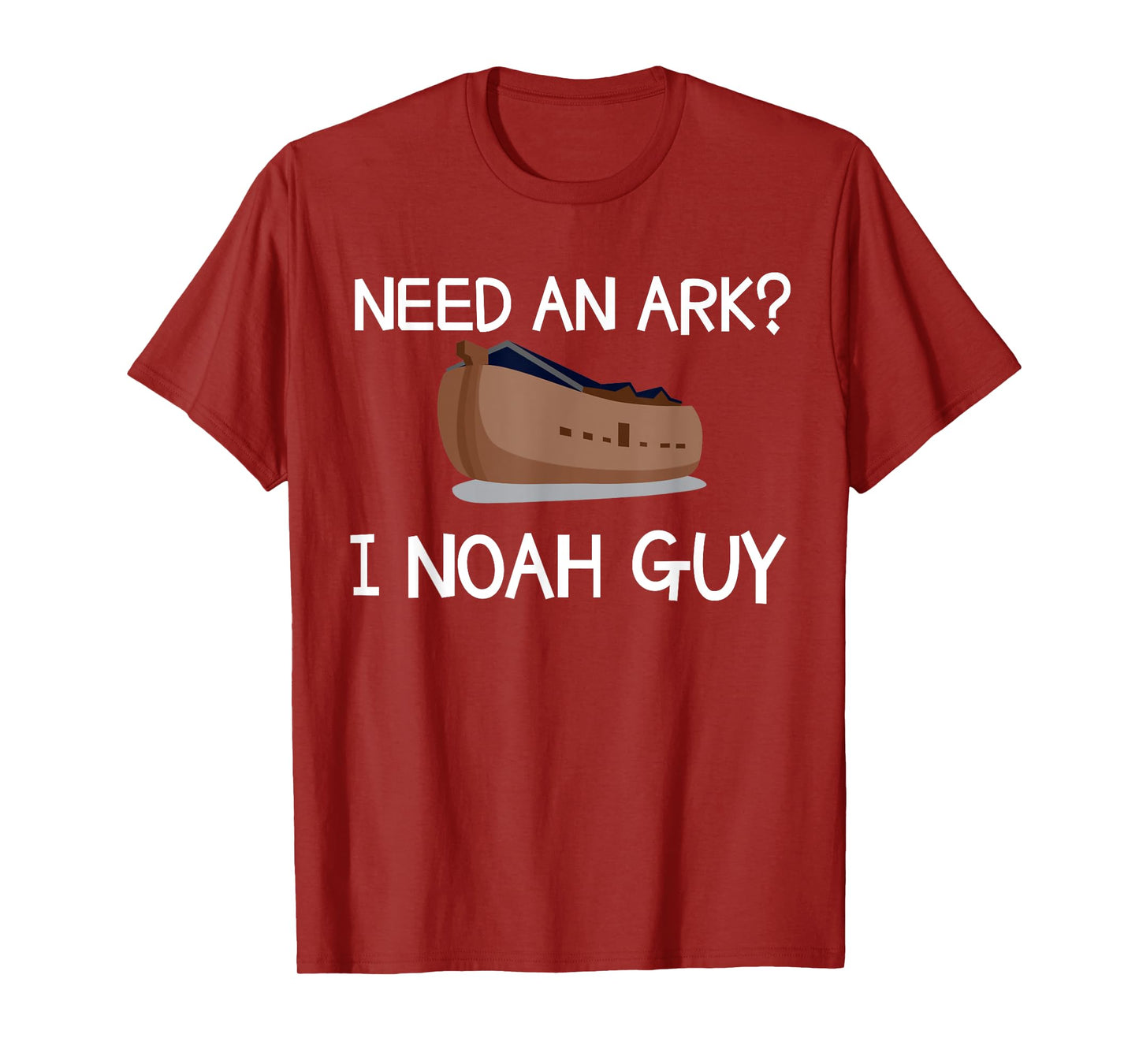 Need An Ark? I Noah Guy Funny Christian Pun T Shirt T-Shirt