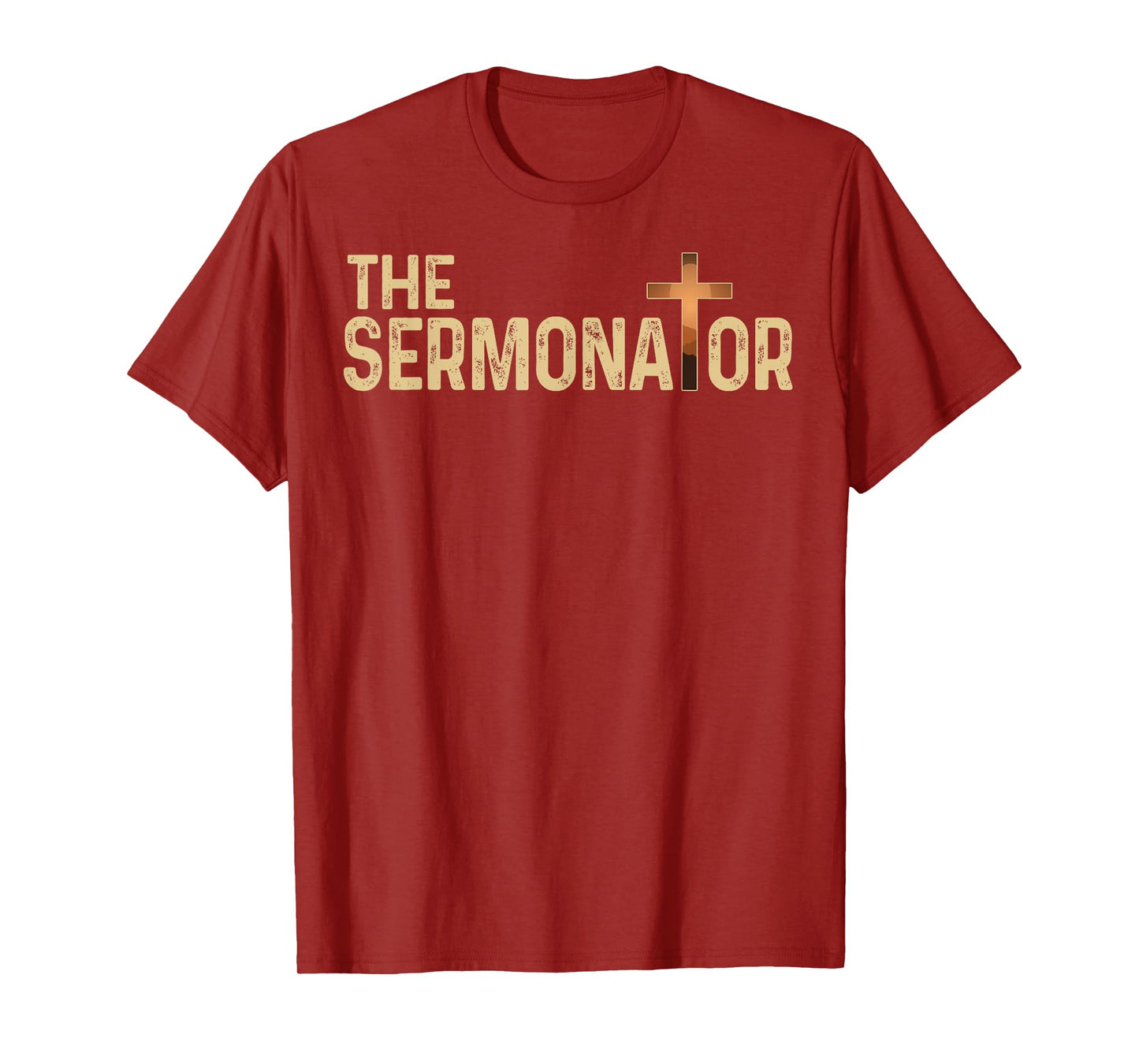 The Sermonator Pastor Christian Parish Clergy Apparel Tee T-Shirt