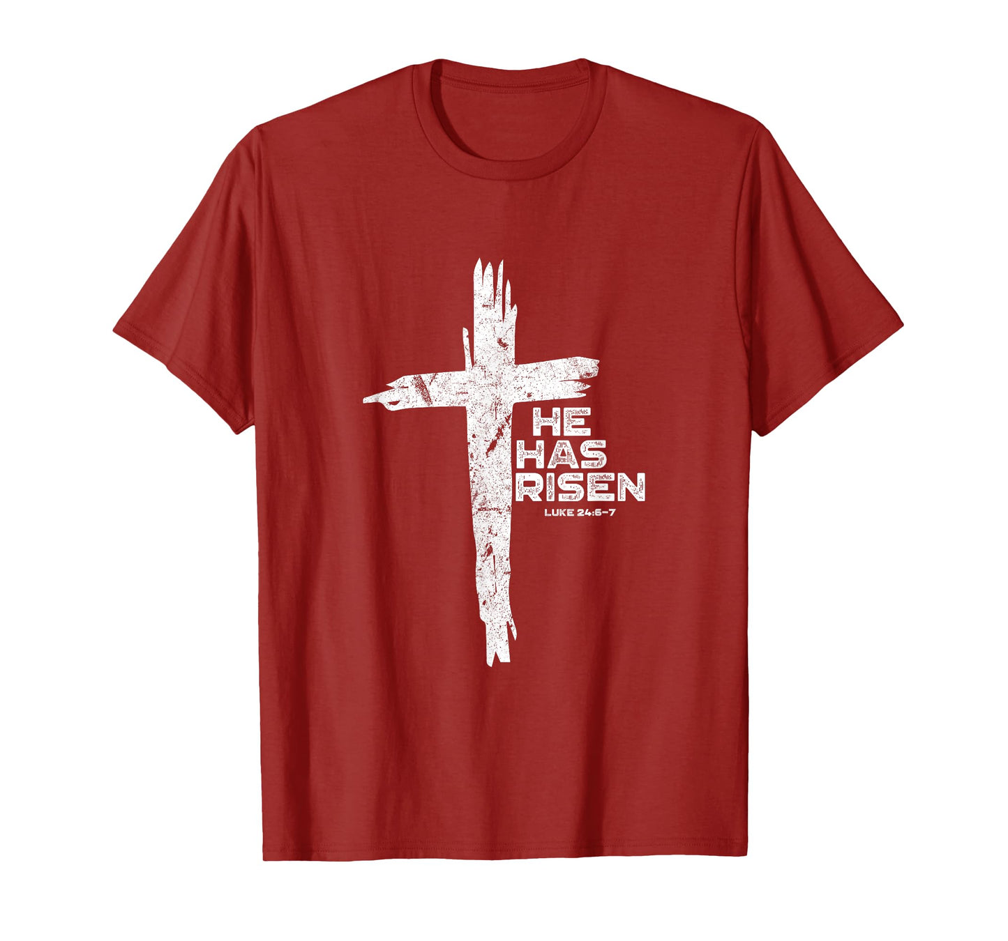 Happy Easter Jesus He Has Risen Religious Christian T-Shirt
