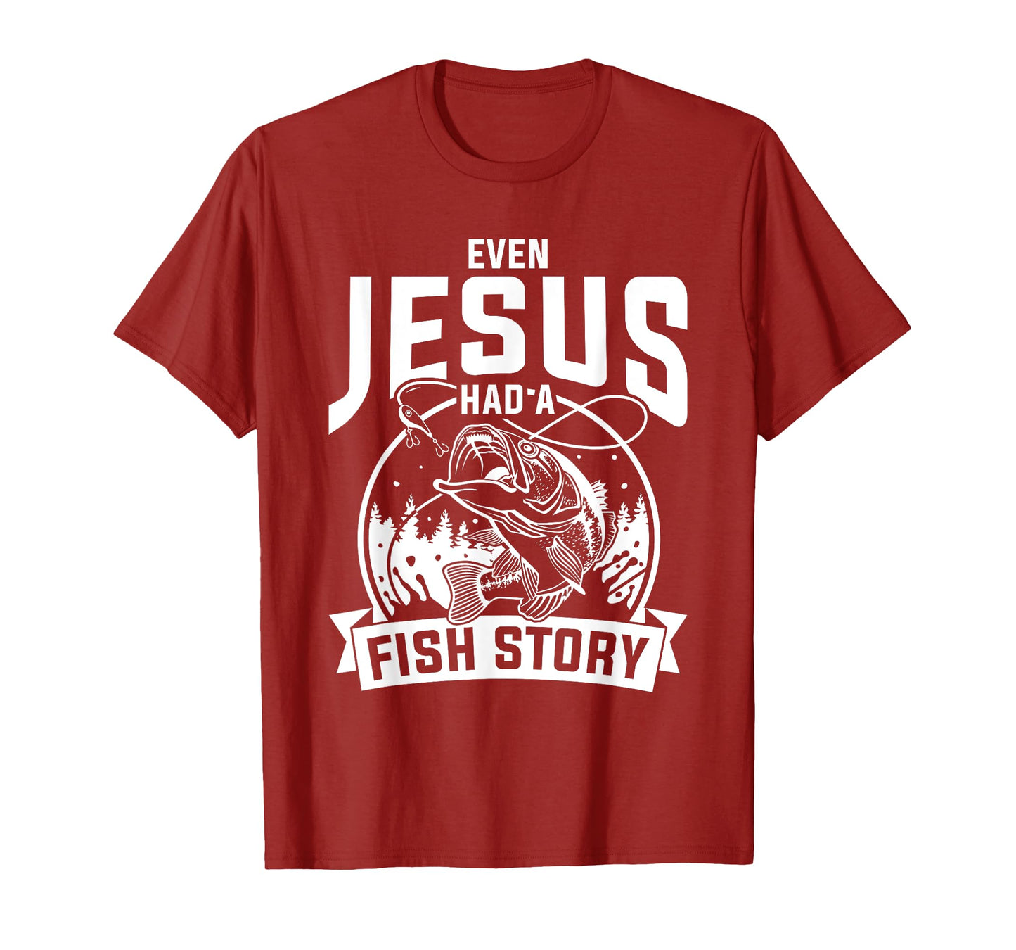 Funny Christian Fisherman Jesus Bible Prayer Gift Jesus T-Shirt