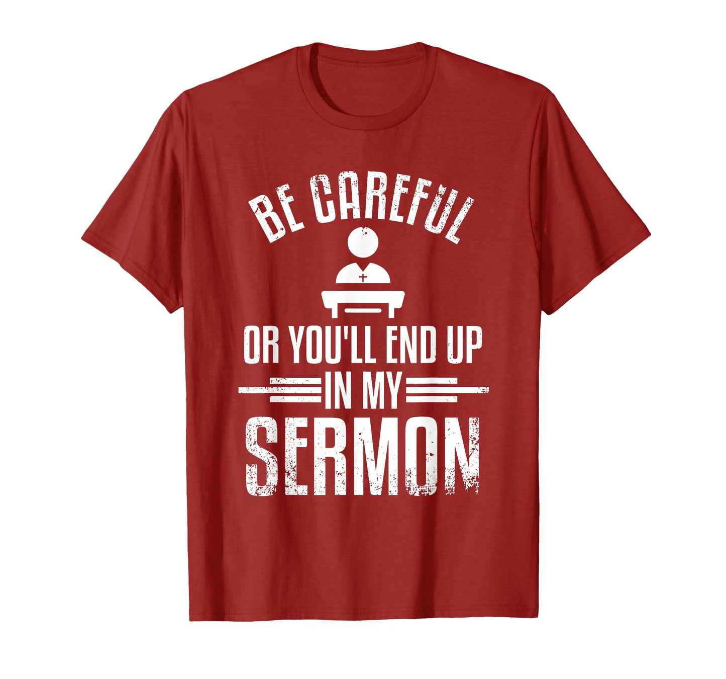 Funny Pastor Appreciation Gift Cool Christian Church Men T-Shirt