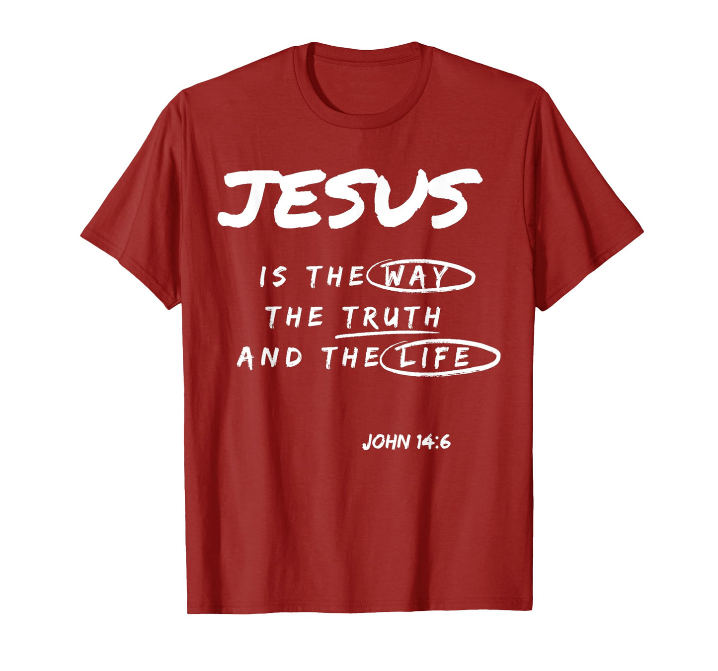 Funny Jesus is The Way The Truth and The Life Christian Gift T-Shirt