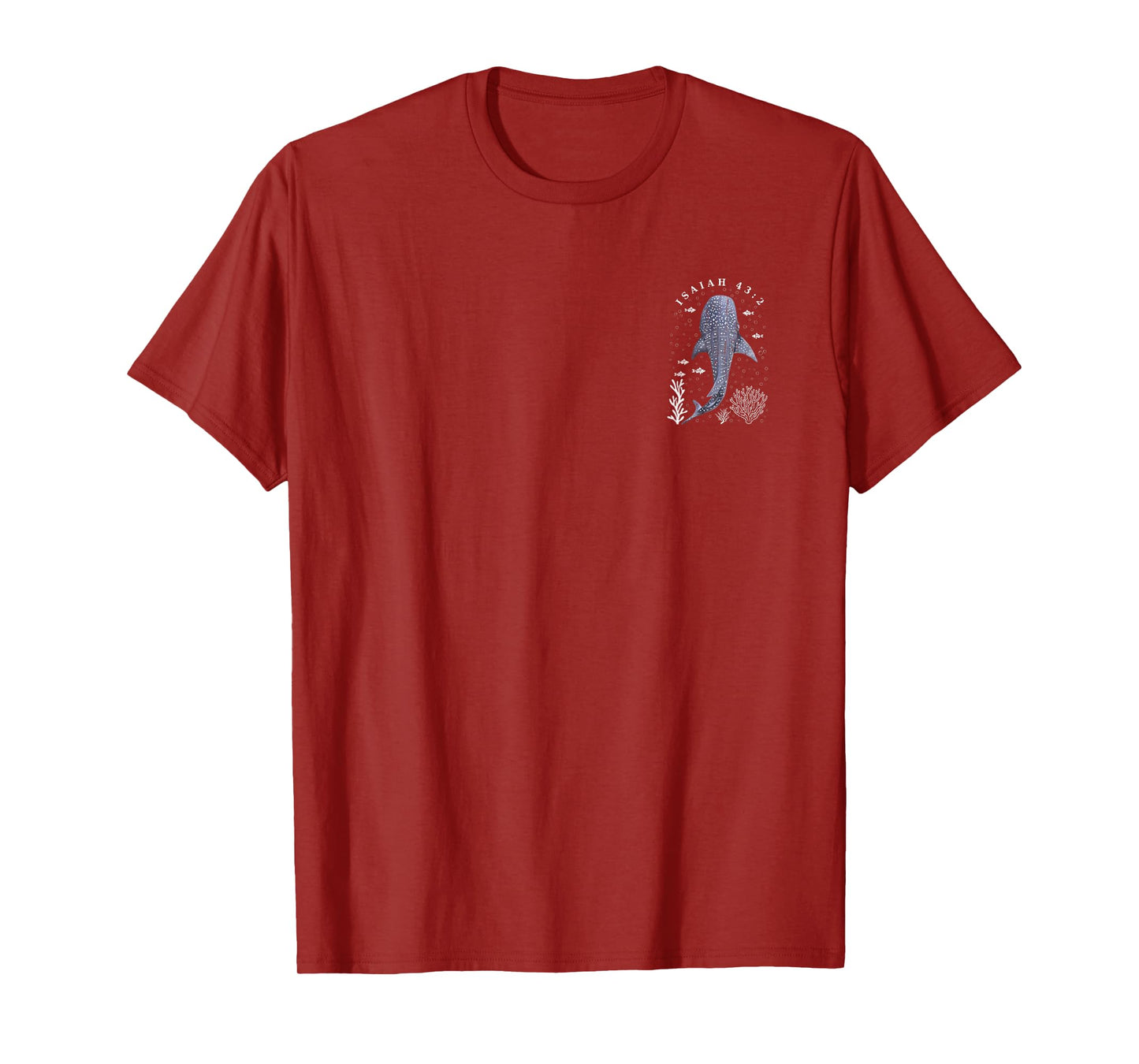 When You Pass Through Deep Waters I Will Be With You -2 Side T-Shirt