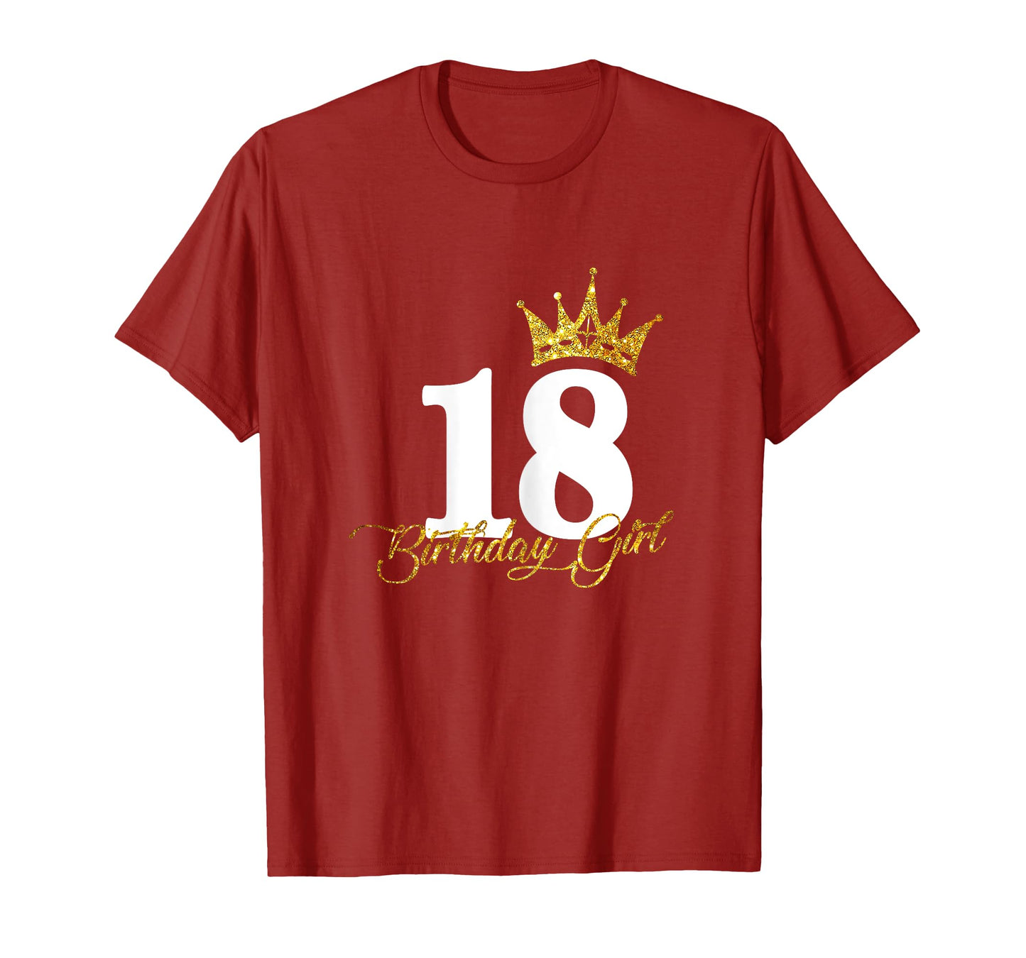 18th Birthday Funny 18 years old Gift for Womens Girls T-Shirt