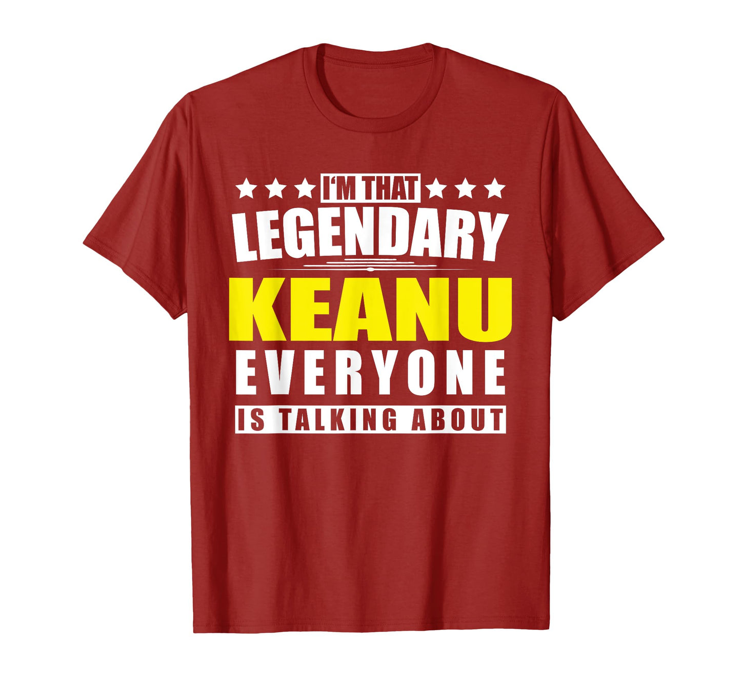 Name Keanu First Name Gifts - Funny Personalized Gift T-Shirt