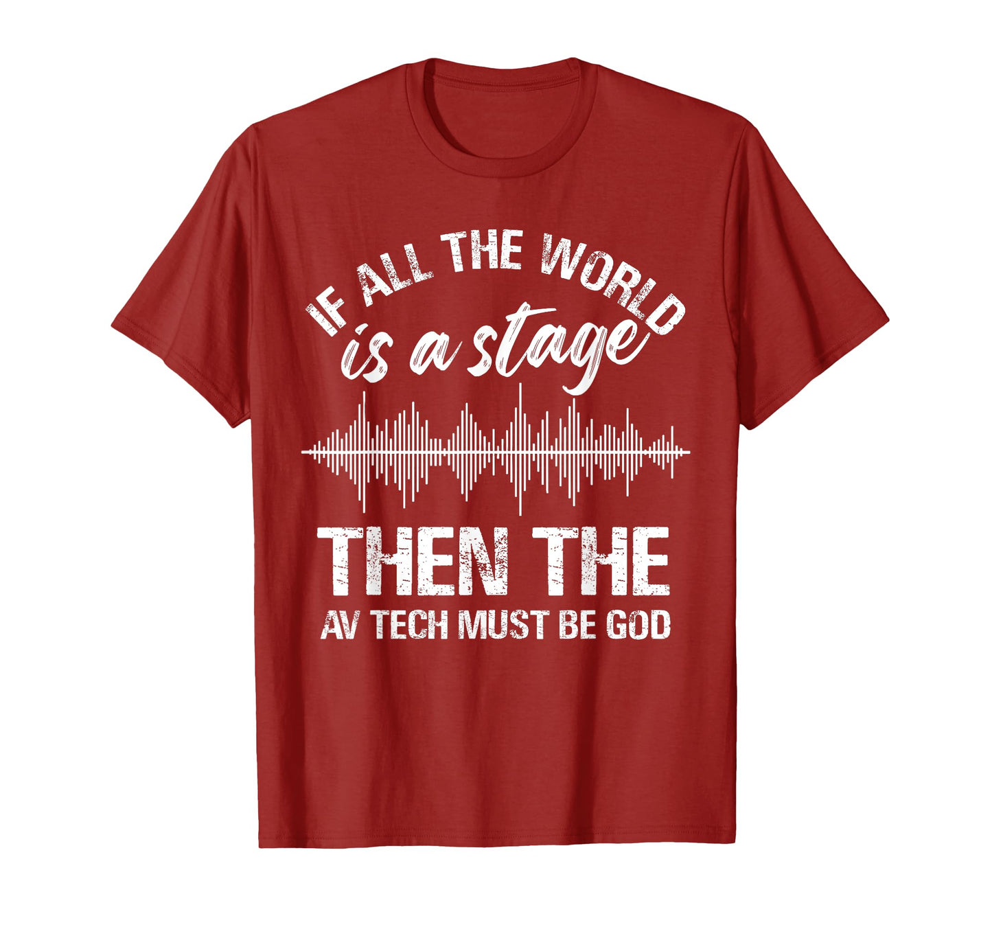 AV Tech God Stage Design T-Shirt