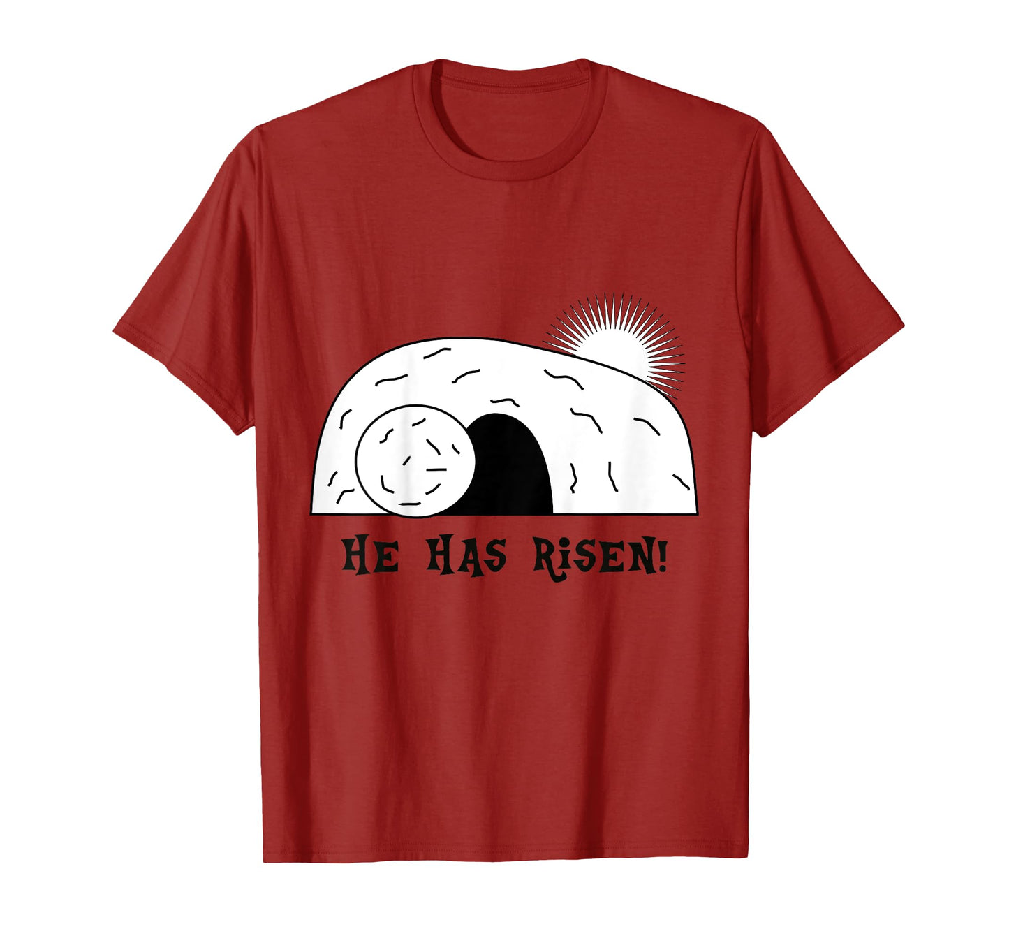 He Has Risen Jesus Christ Easter T-shirt Boys Girls Child T-Shirt