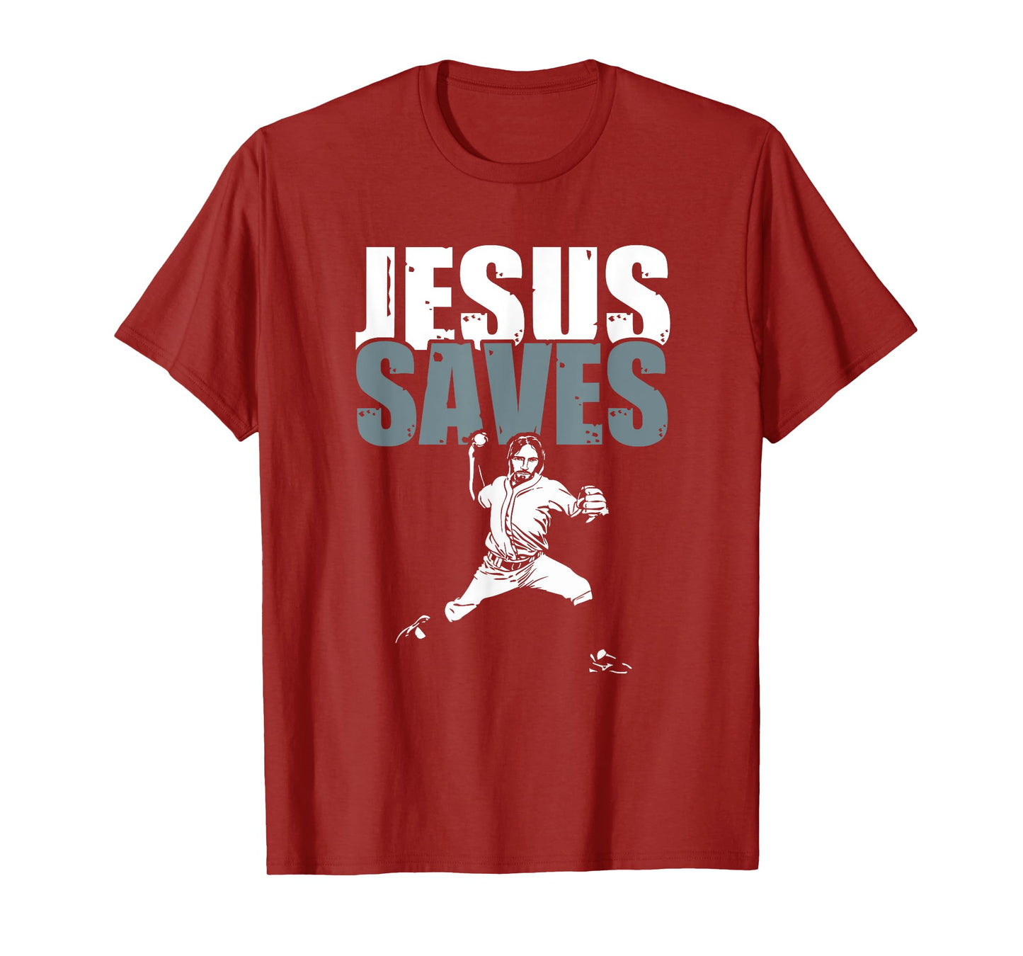 Jesus Saved - Religious Christian Baseball Gift T-Shirt
