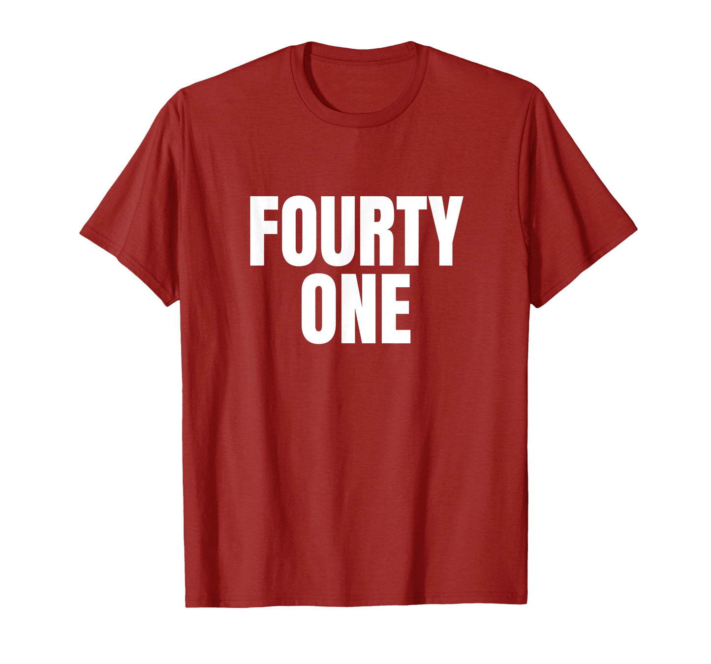 Forty One Funny Teenage Brainrot Gen Z 41 Six Seven Gag Meme T-Shirt
