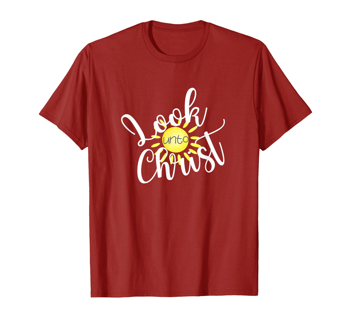 Look Unto Christ with sun 2025 FSY LDS Youth Theme Christian T-Shirt
