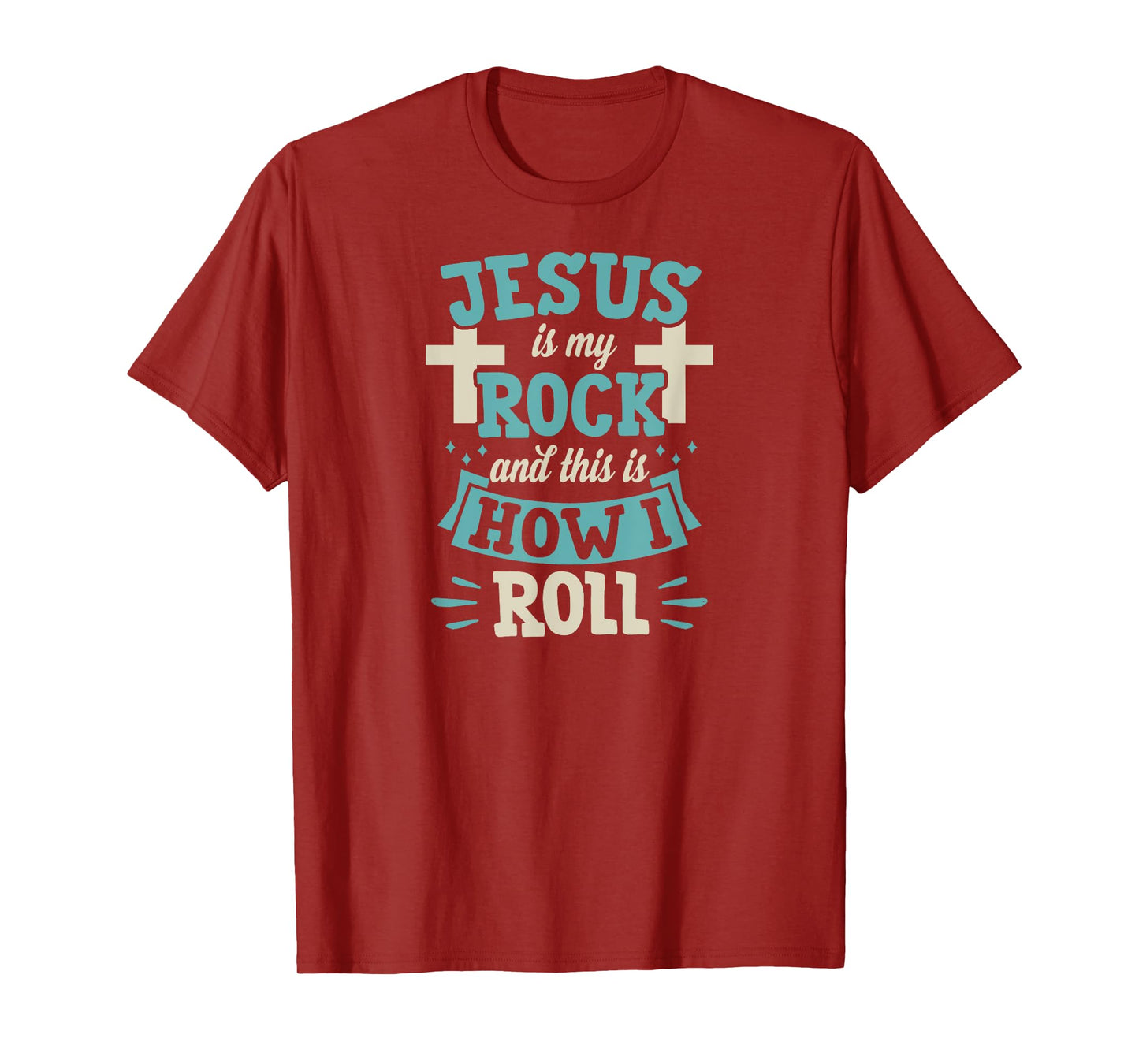 Jesus Is My Rock - Funny Christian Youth Pastor Humor T-Shirt