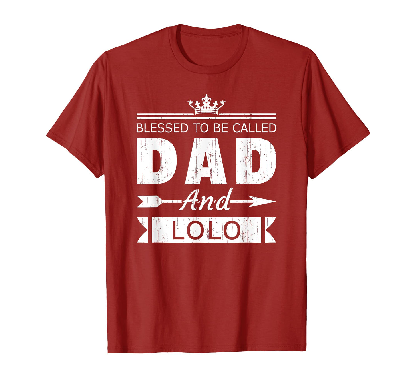 Blessed To Be Called Dad And Lolo Grandpa T-Shirt