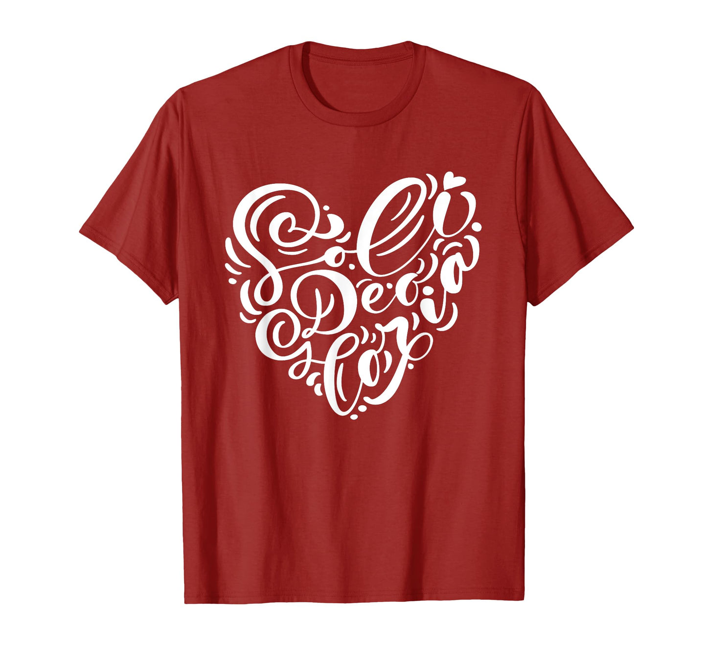 Soli Deo Gloria | Glory to God Alone | Feminine Christian T-Shirt