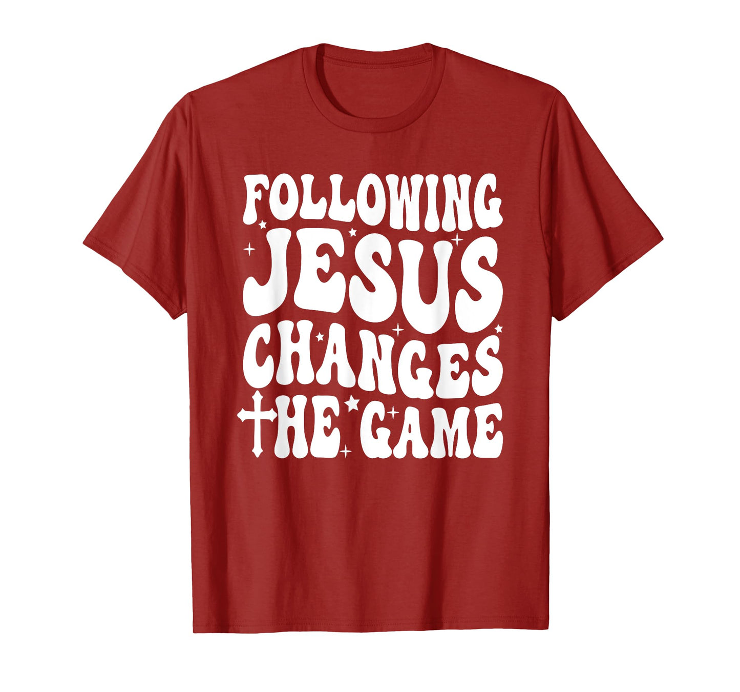 Following Jesus changes the Game T-Shirt