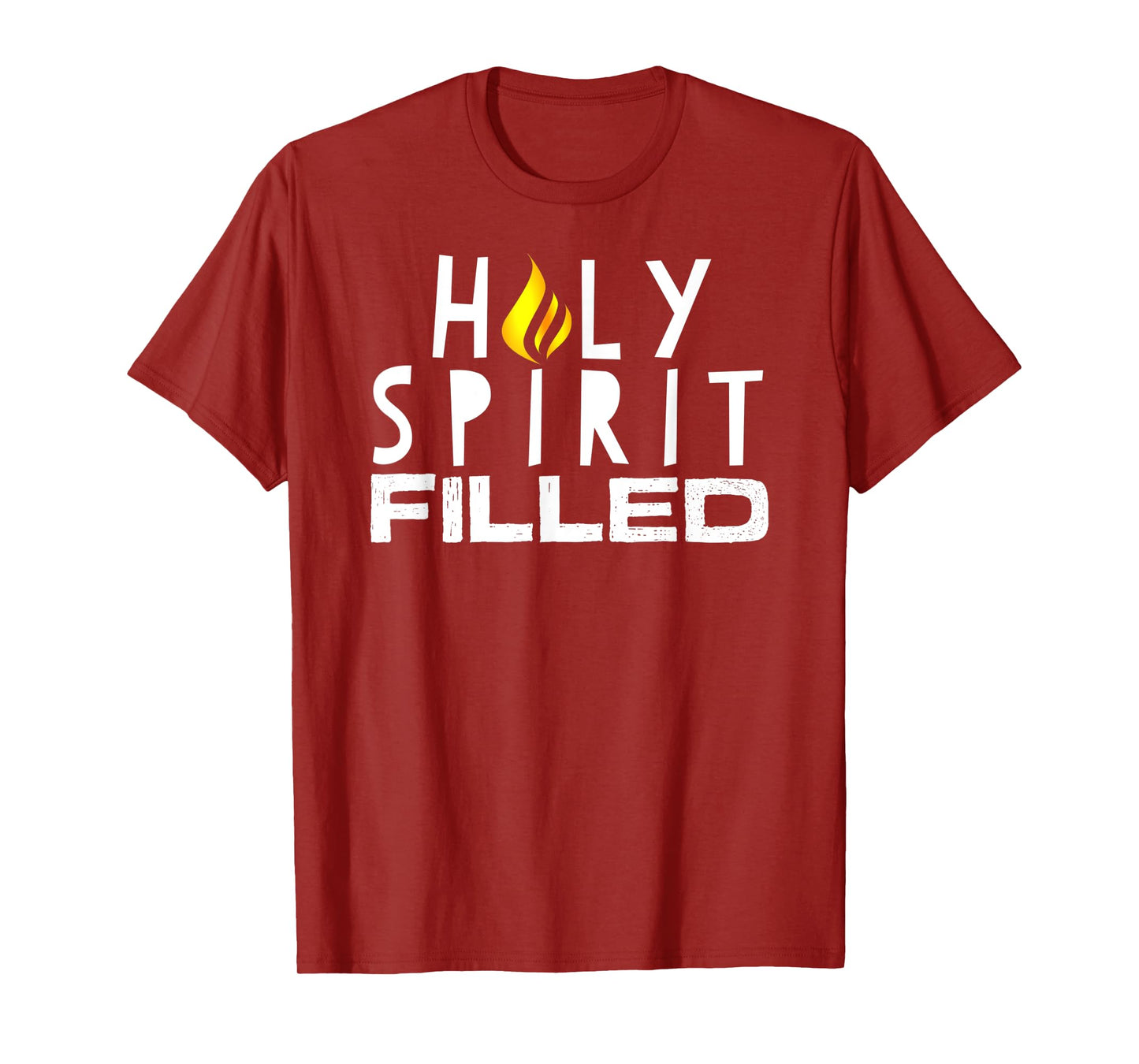 Holy Spirit Filled Inspirational Saying Graphic T-Shirt