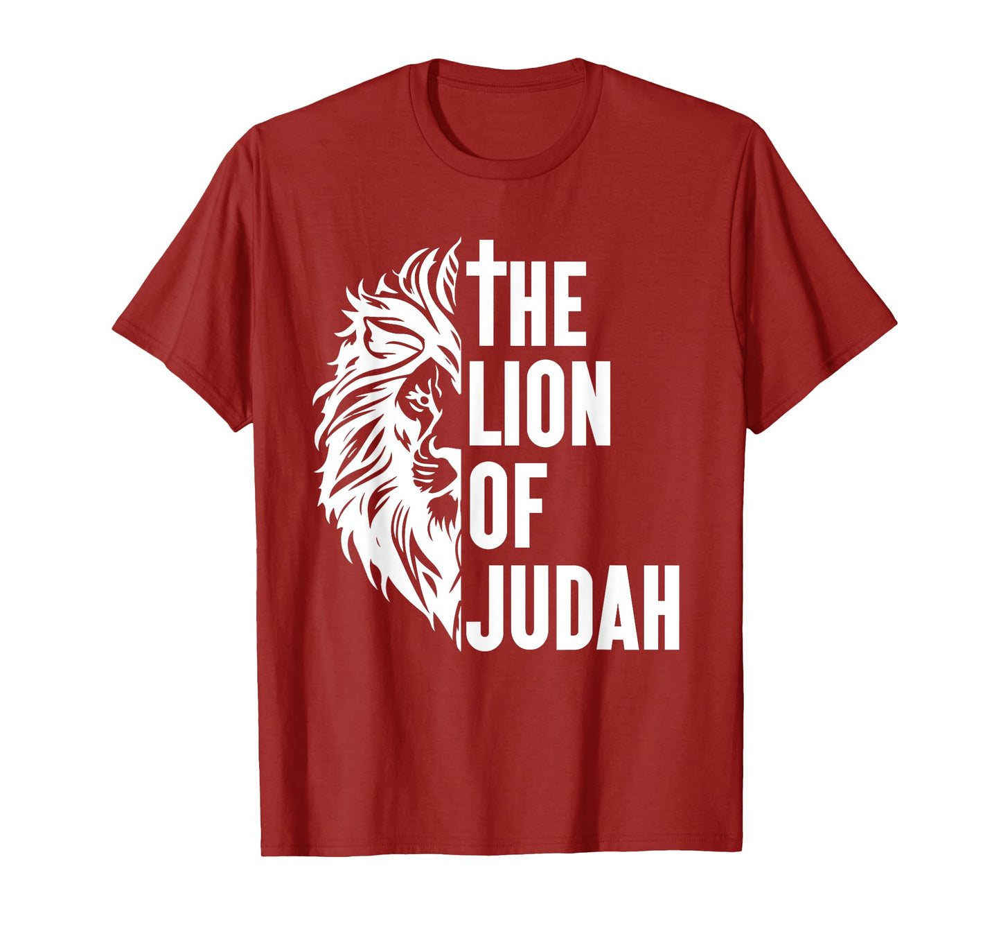 Christian Bible Verse Lion Of Judah Jesus God T-Shirt