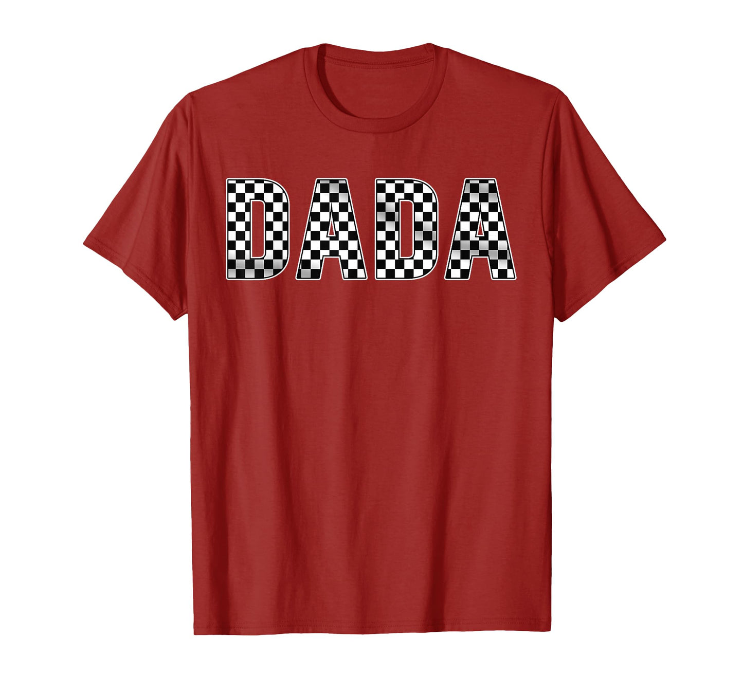 Pit Crew Dada Racing Car Family Matching Birthday Party T-Shirt
