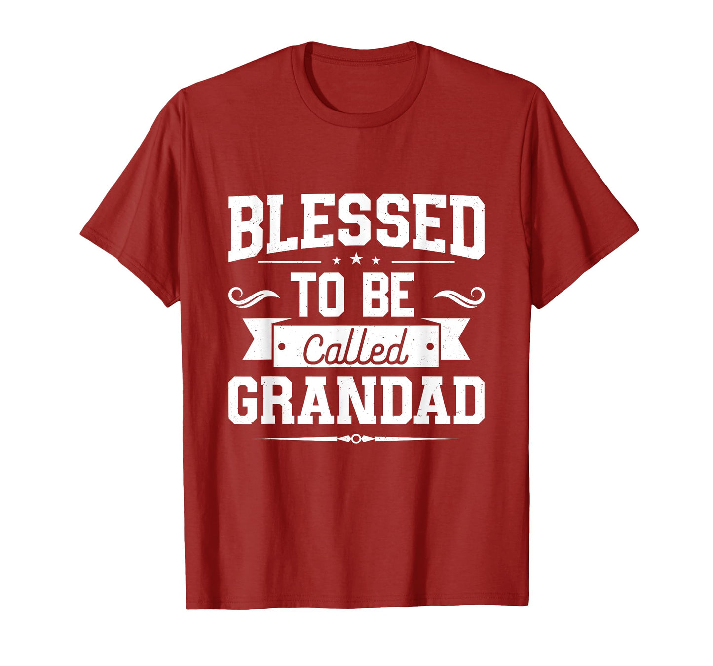 Blessed To Be Called Grandad Gifts For Father's Day Dad Men T-Shirt