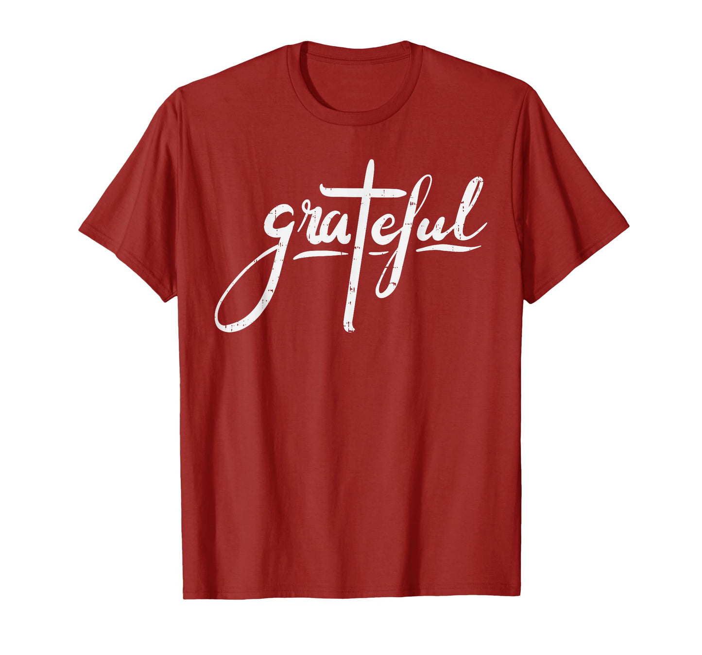 Grateful Cross God Jesus Christ Religious Christian Gift T-Shirt