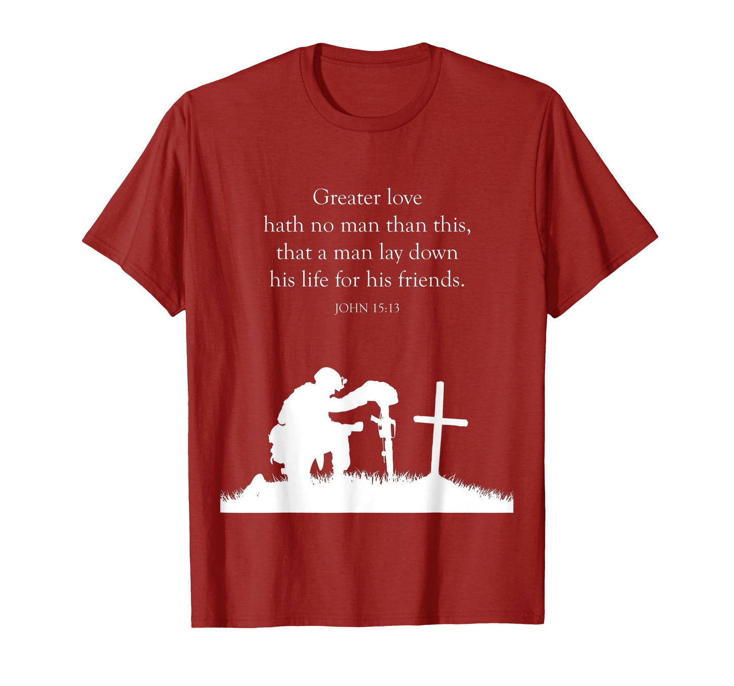 proverbs bible study John 15 13 T-Shirt