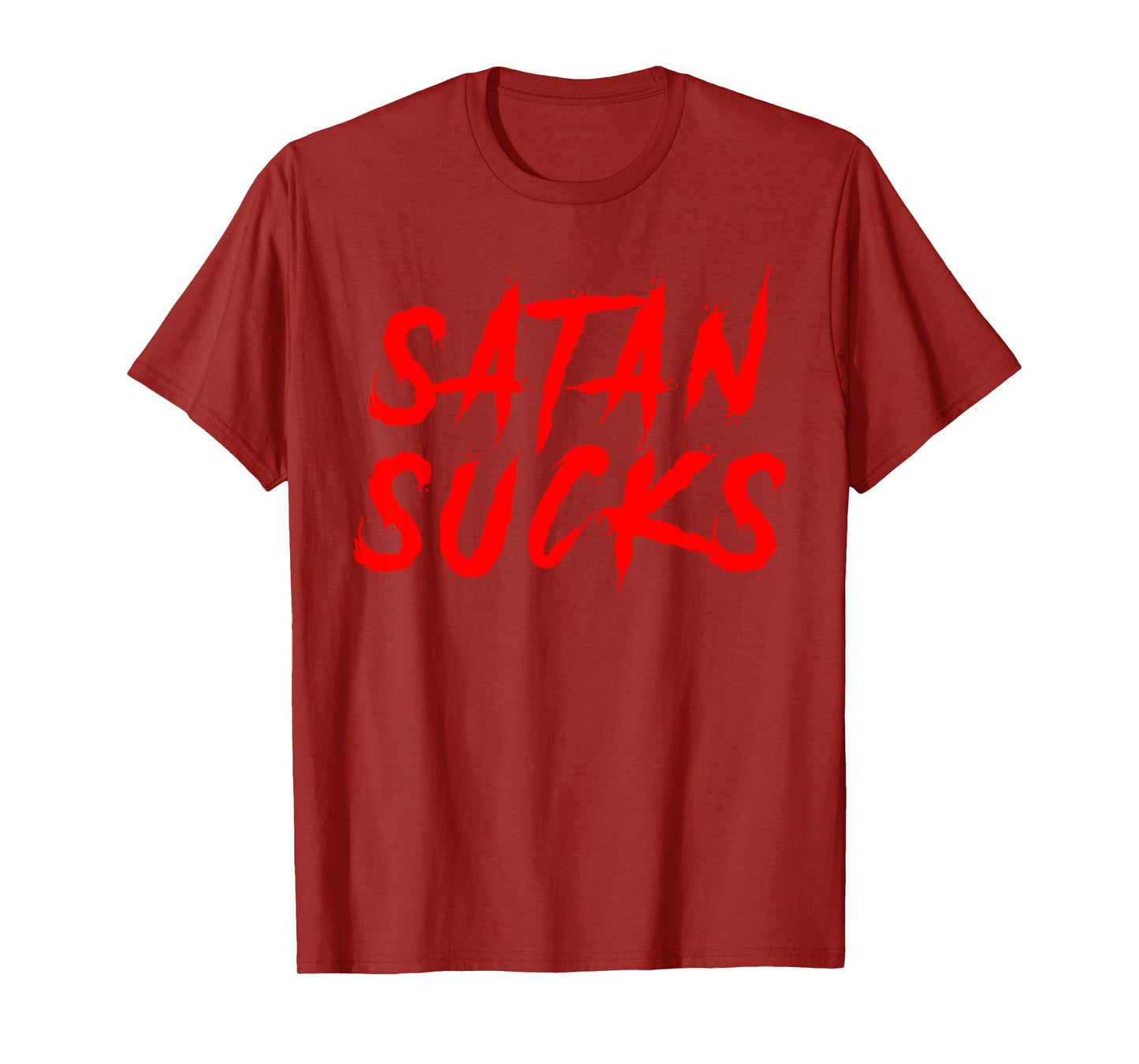 Funny Satan Sucks Christian Bible Verse Gift T-Shirt