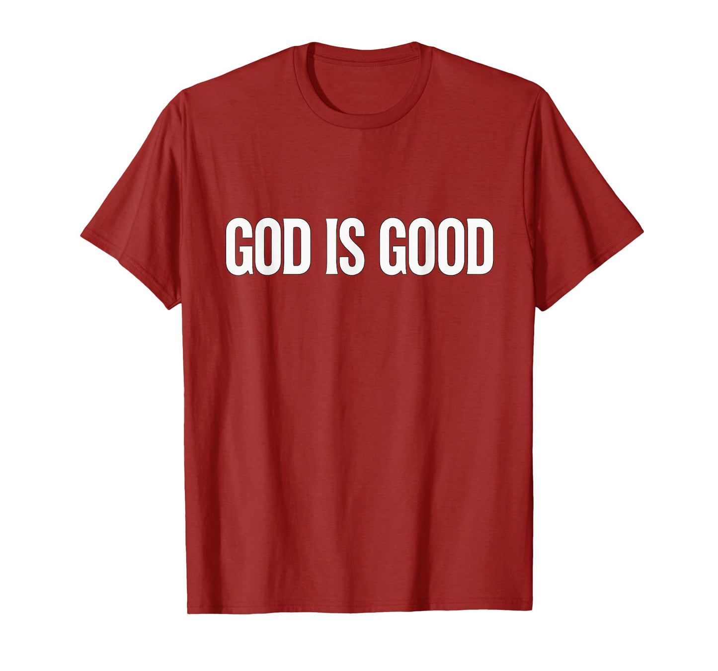 GOD IS GOOD Statement Hooded Top T-Shirt