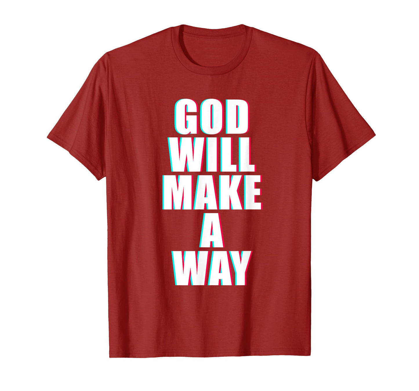 GOD Will Make A Way – Christian Faith Inspirational T-Shirt