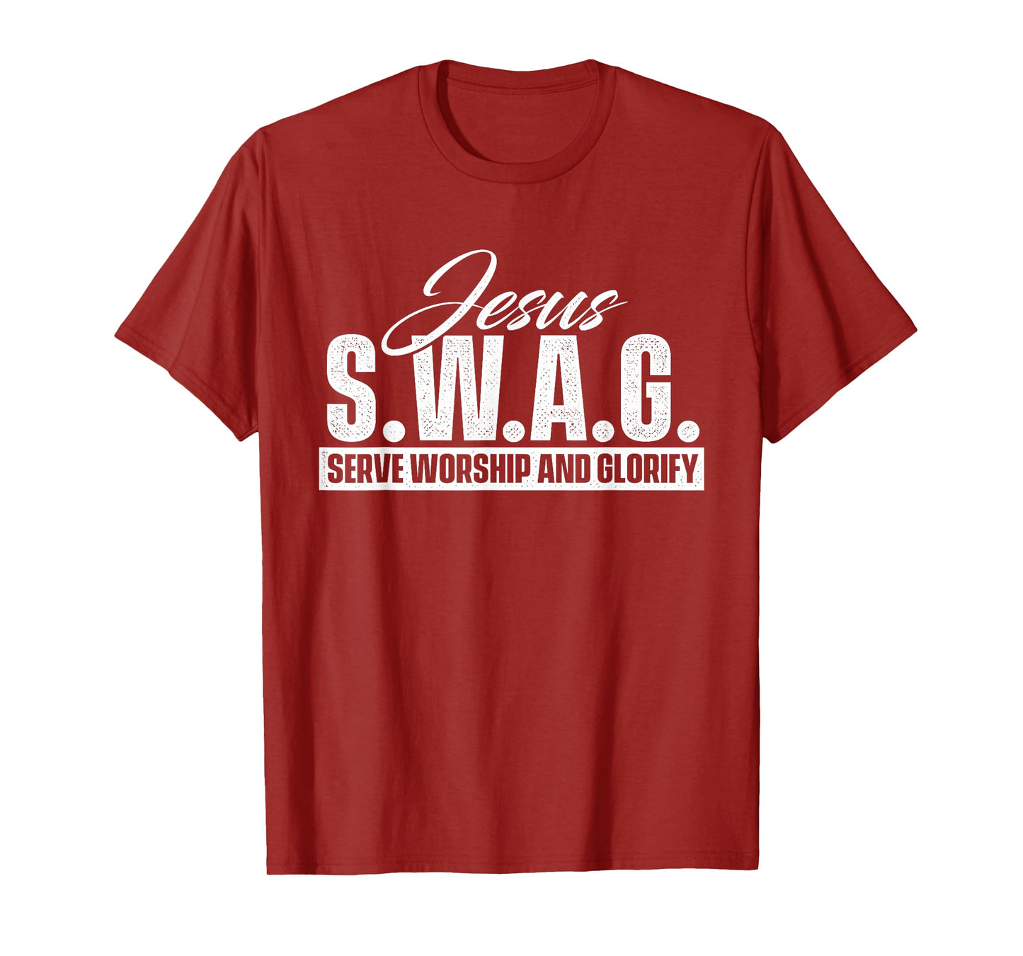 Jesus SWAG - Christian Faith Religious Inspirational Bible T-Shirt
