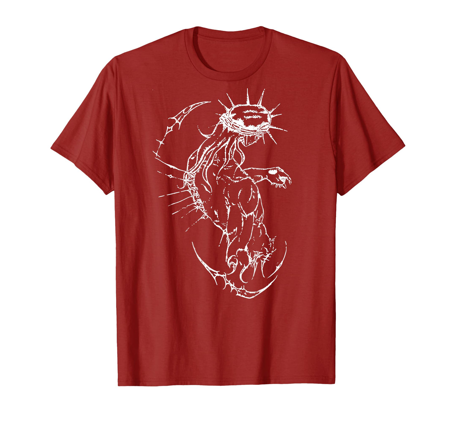 Jesus Pump Crown of Thorns Bold Savior Christ Power Art T-Shirt