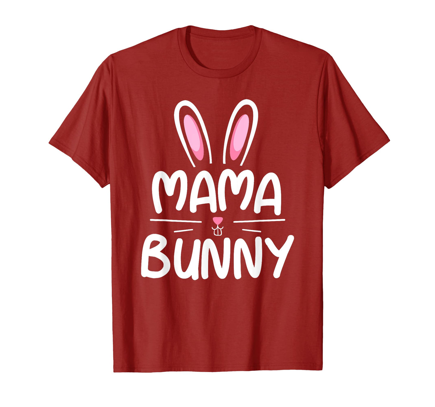 Mama Bunny T-Shirt Matching Family Easter Shirt Mom Gift T-Shirt