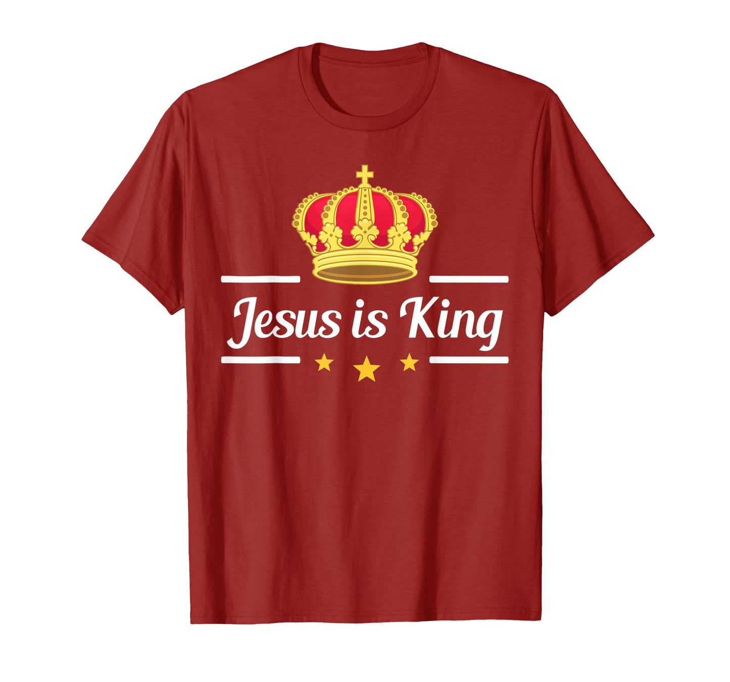 Jesus Is King - Christian Jesus Design T-Shirt
