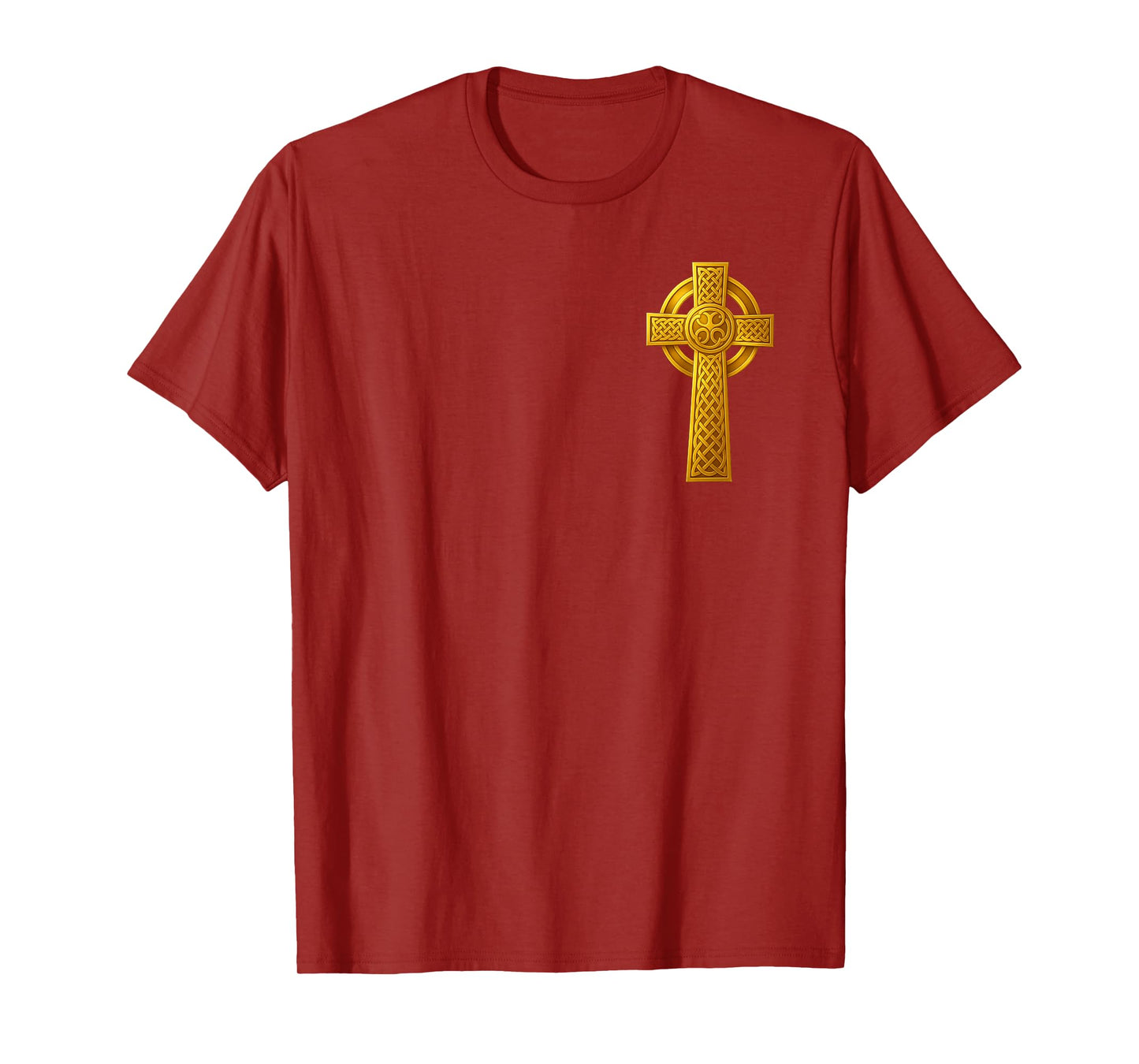 Christian Celtic Cross - Irish Viking of Christ T-Shirt