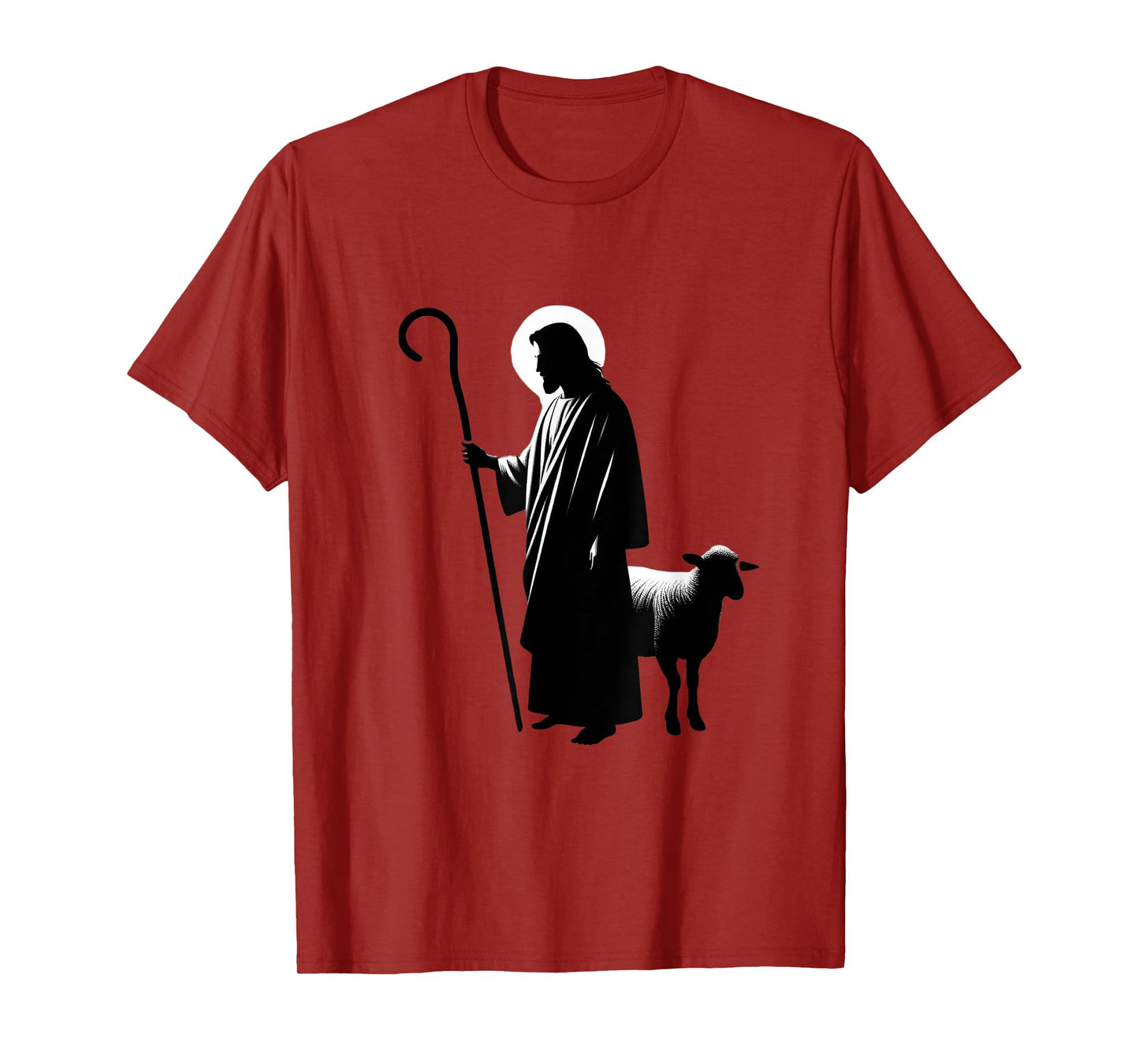 Christian Faith Jesus the Good Shepherd Lamb T-Shirt
