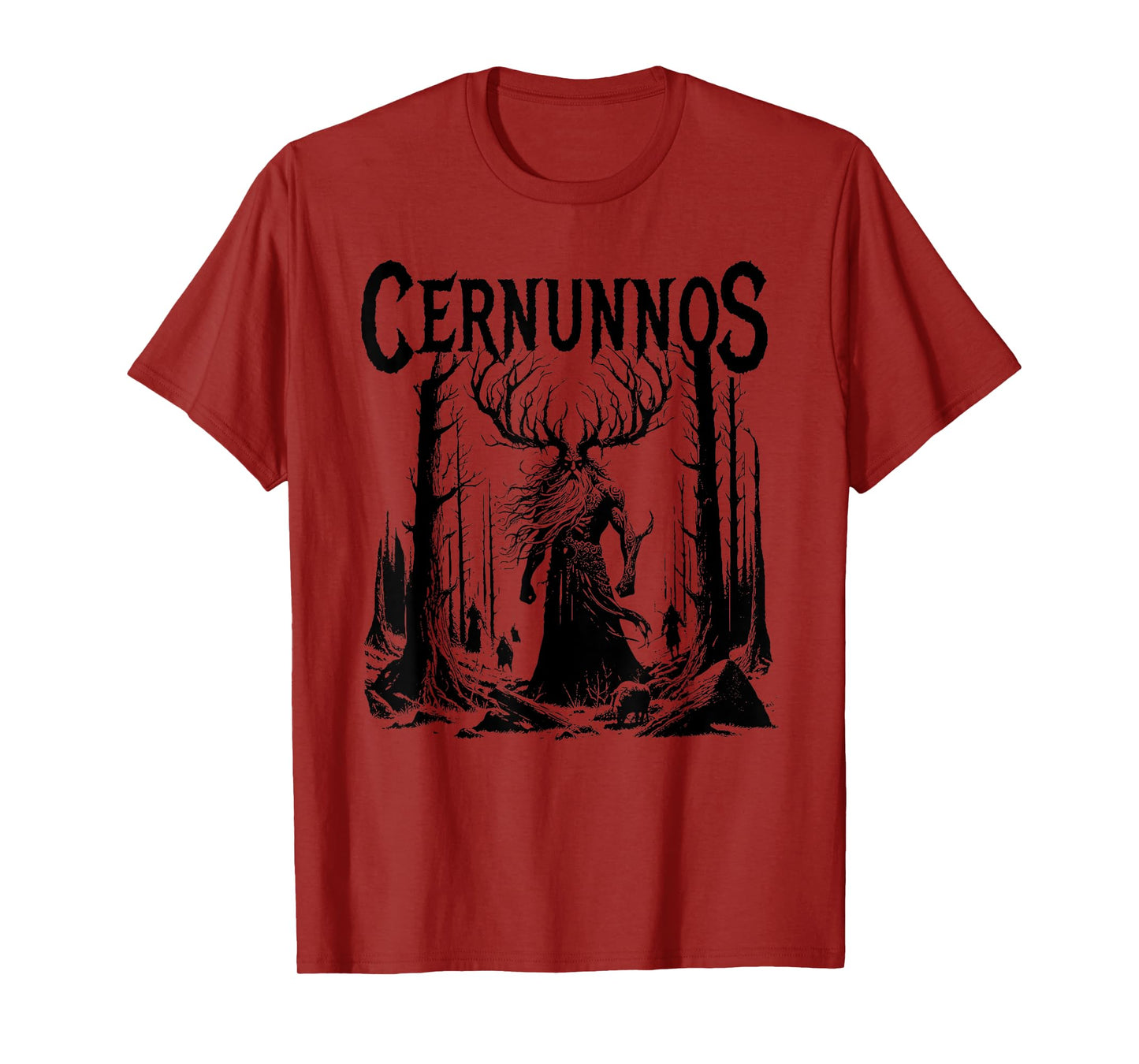 Cernunnos The Horned God Celtic Pagan Wicca T-Shirt