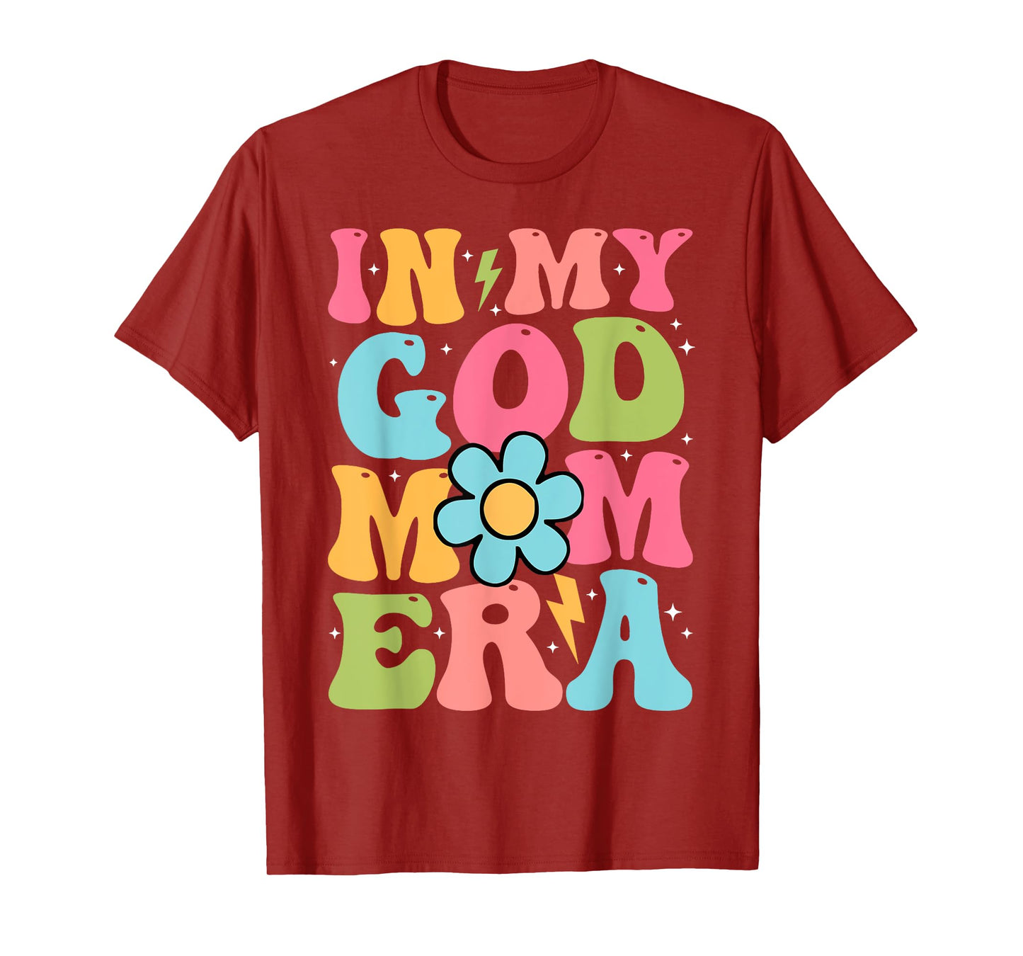 In My God Mom Era Jesus Christian Religious Mother's Day T-Shirt