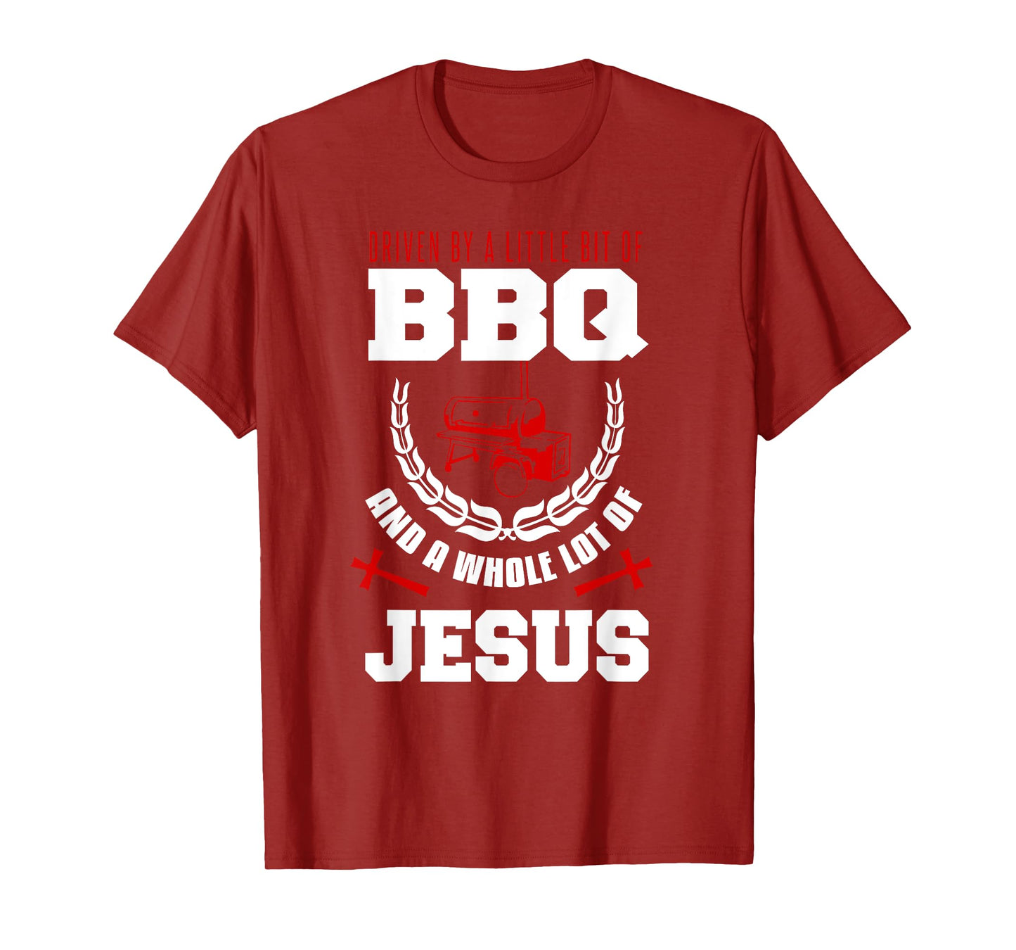 BBQ Jesus Shirt Barbecue Religious Christian BBQing T-Shirt