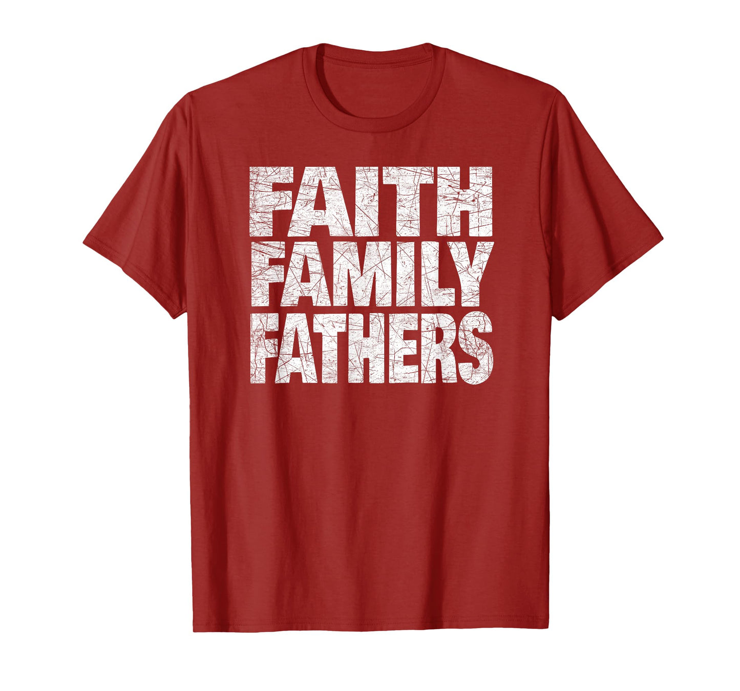 Christian Conservative Men Faith Based Family Leadership T-Shirt