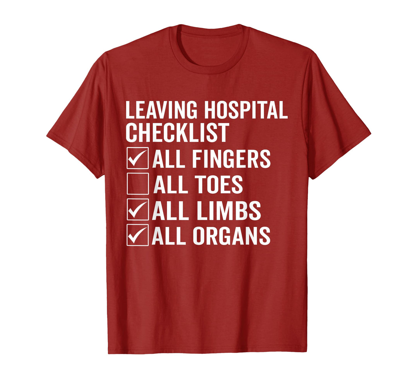 Toe Amputee Funny Humor Toe Amputation T-Shirt