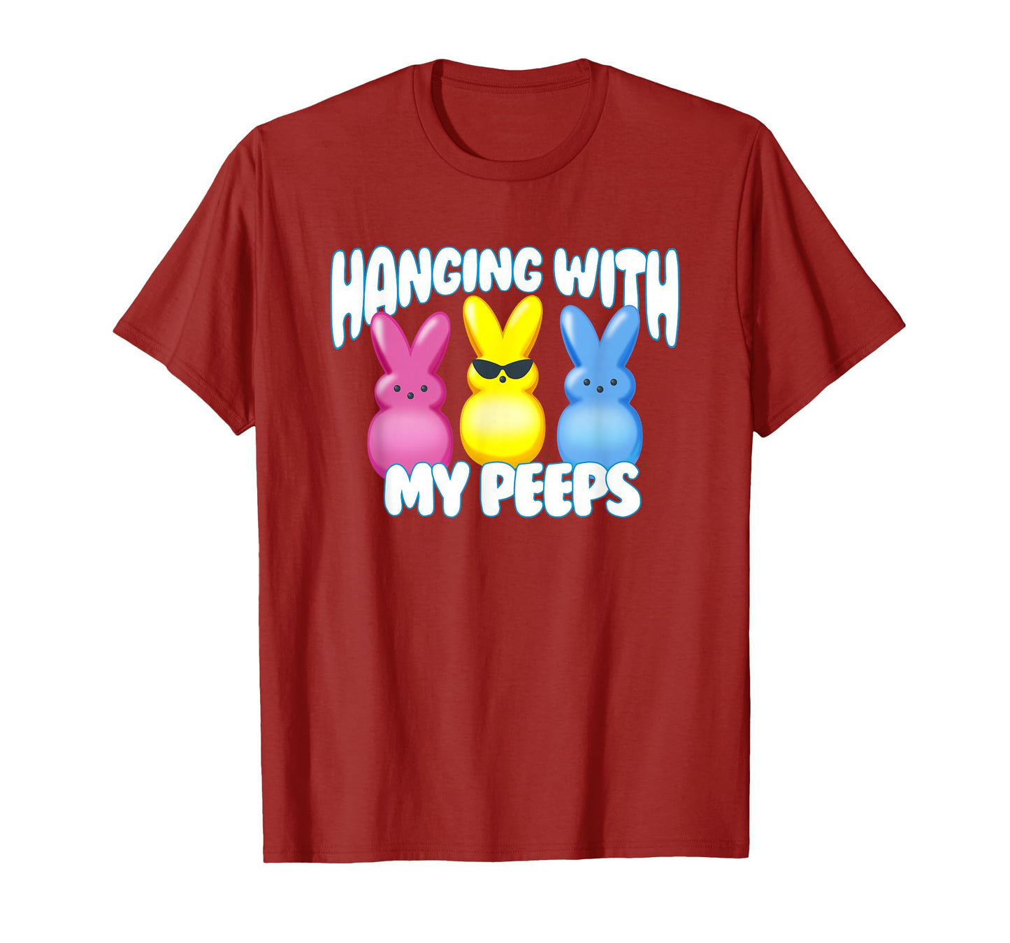 Peeps Easter Hangin With My Peeps Sugary Team T-Shirt
