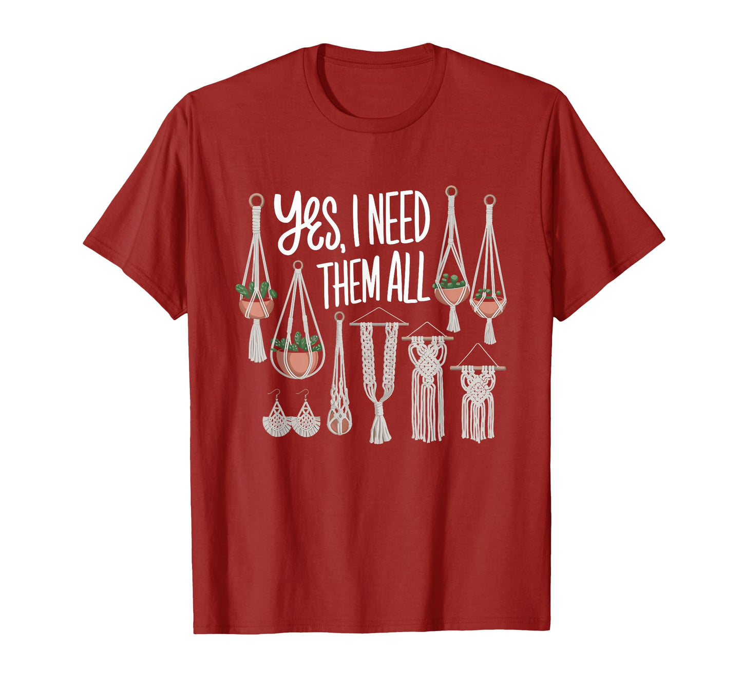 Funny Macrame Quote for Boho Macrame Lovers T-Shirt