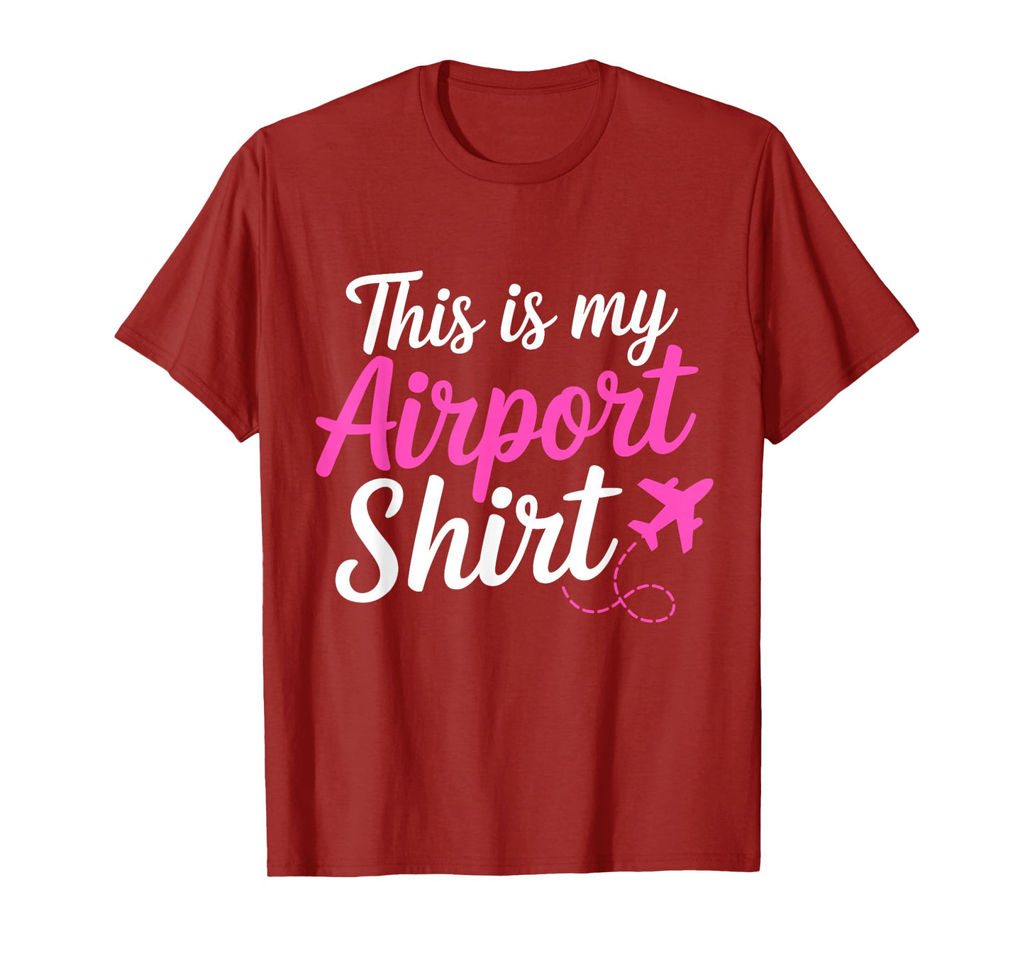 This Is My Airport Airplane Mode Traveling Vacation women T-Shirt