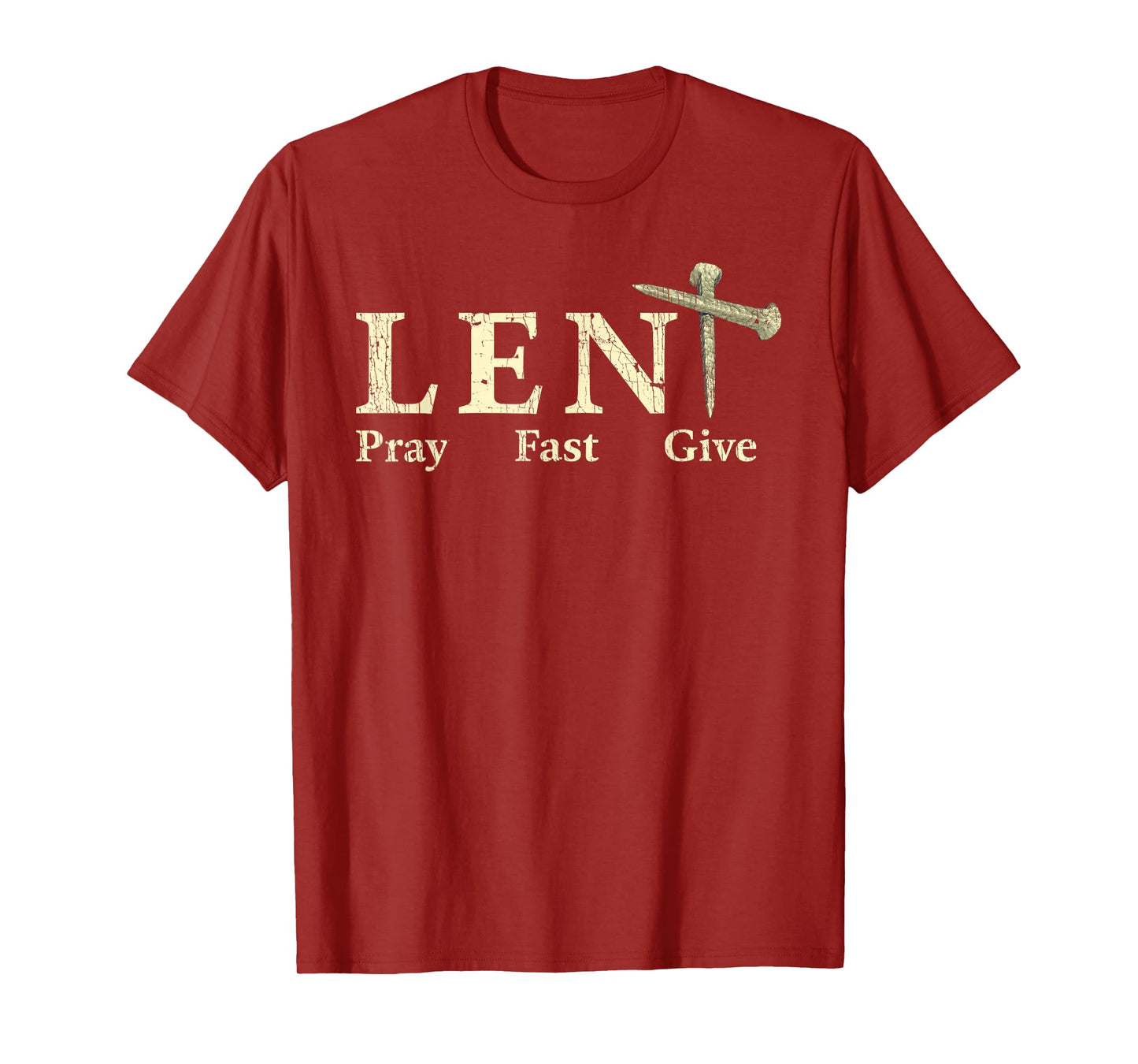My Lent Resolutions Praying Fasting Almsgiving Keep Track T-Shirt