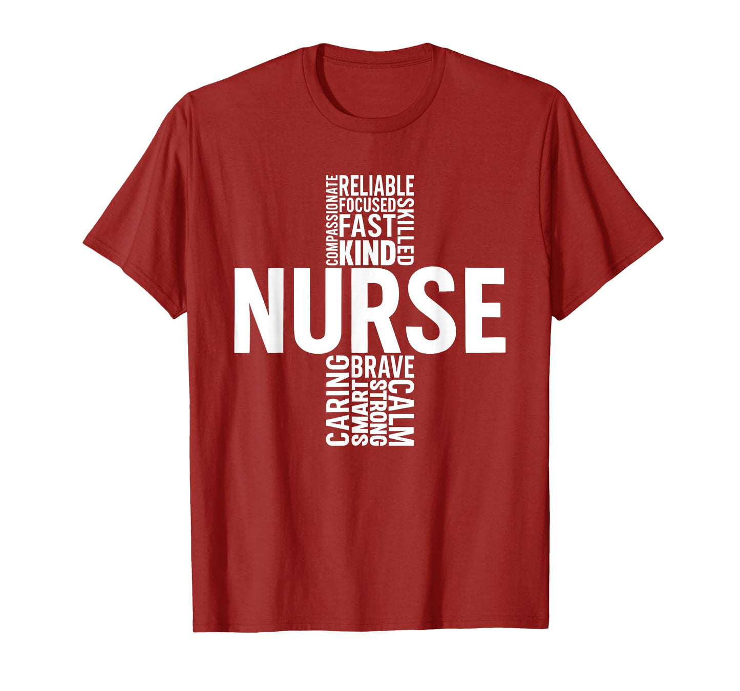 Christian Nurse Cross Kind Skilled Healthcare Men Women Kids T-Shirt