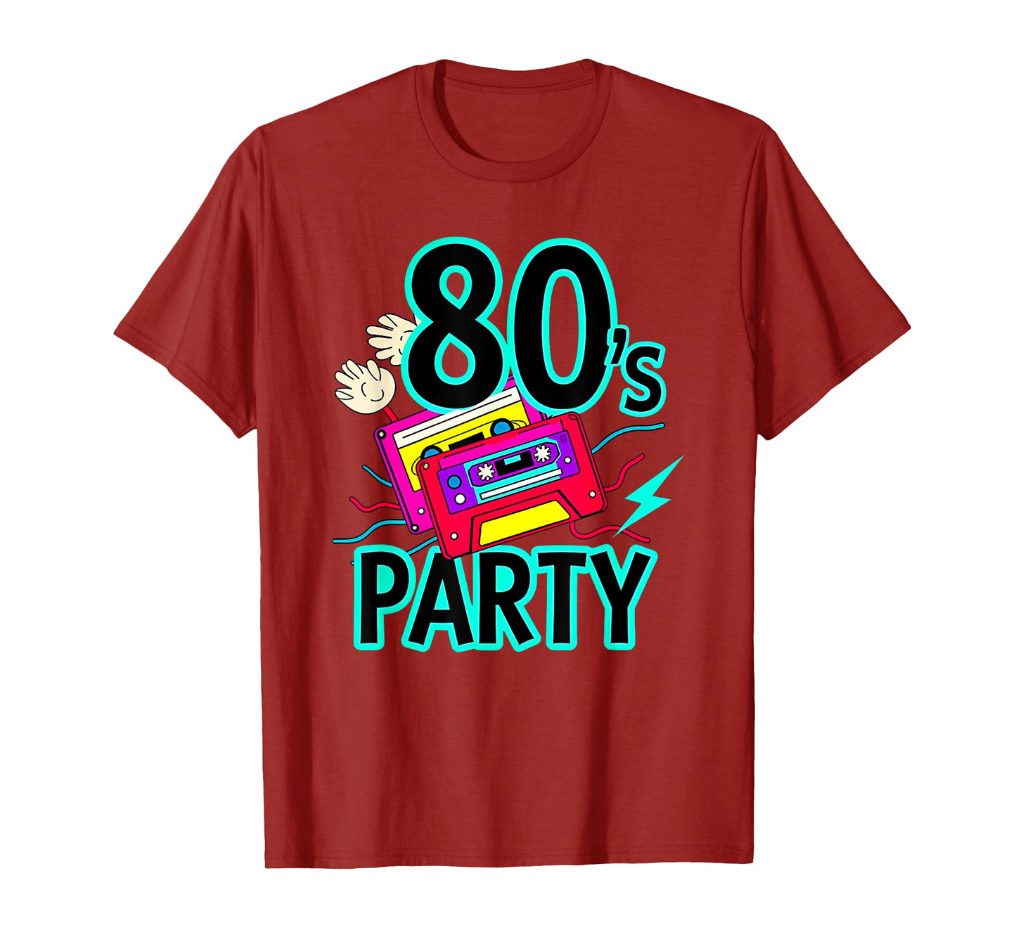 80's party retro cassette T-Shirt