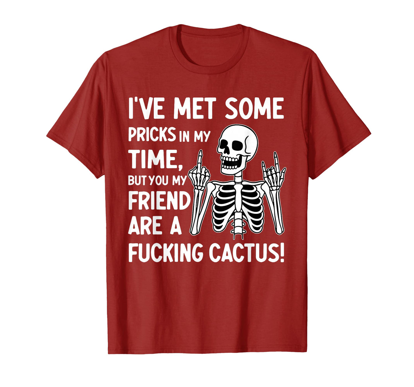 I've Met Some Pricks in My Time But You My Friend T-Shirt