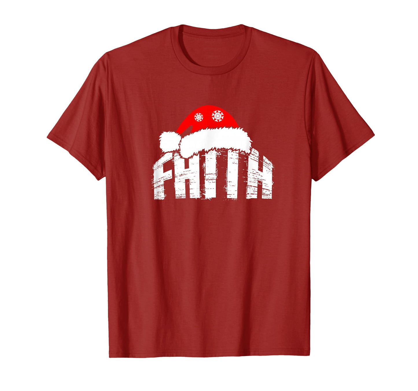 Family Christmas Design - Mummy - Daddy - Flown - Faith T-Shirt