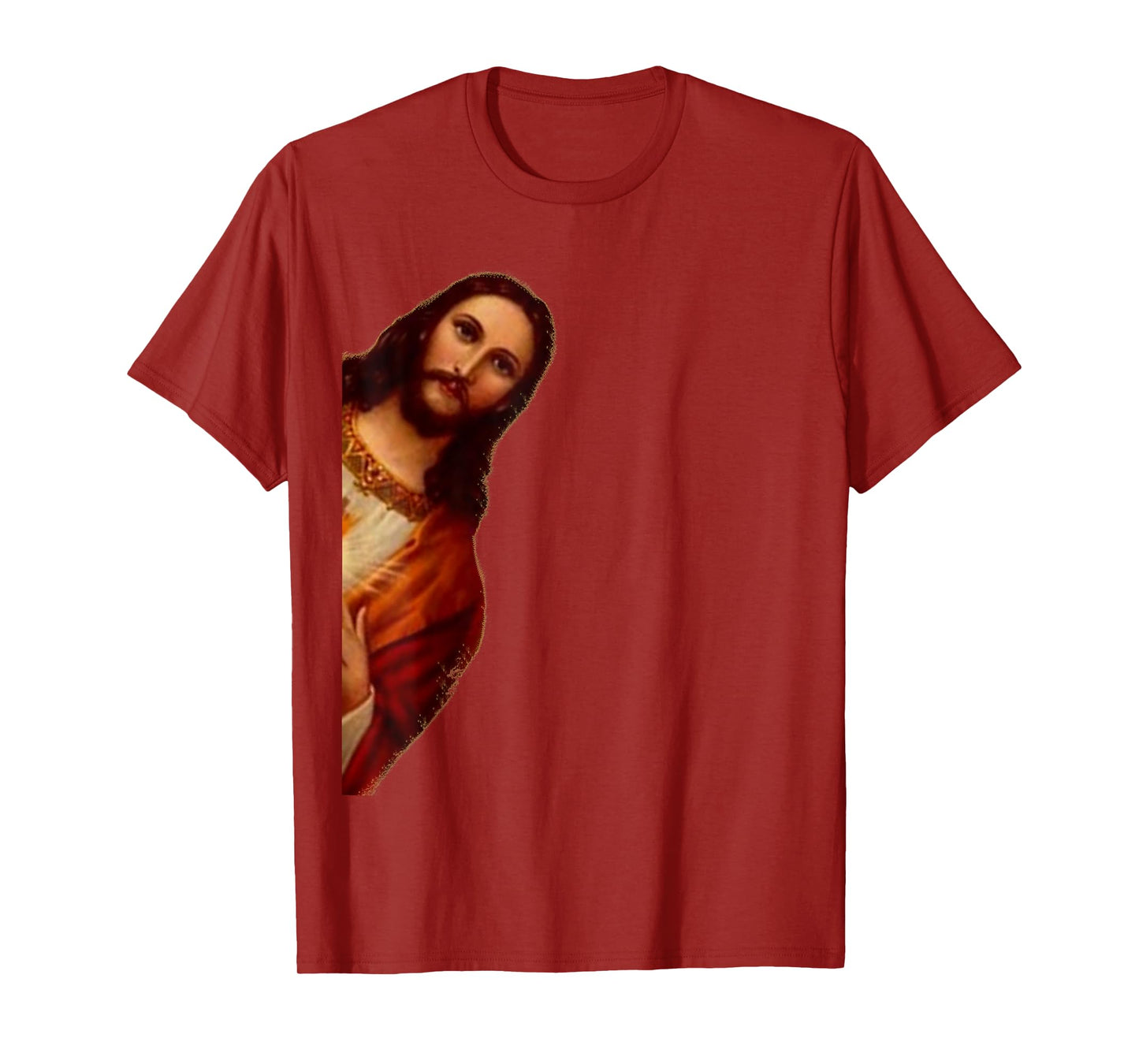 Jesus Peeking Out Funny shirt T-Shirt